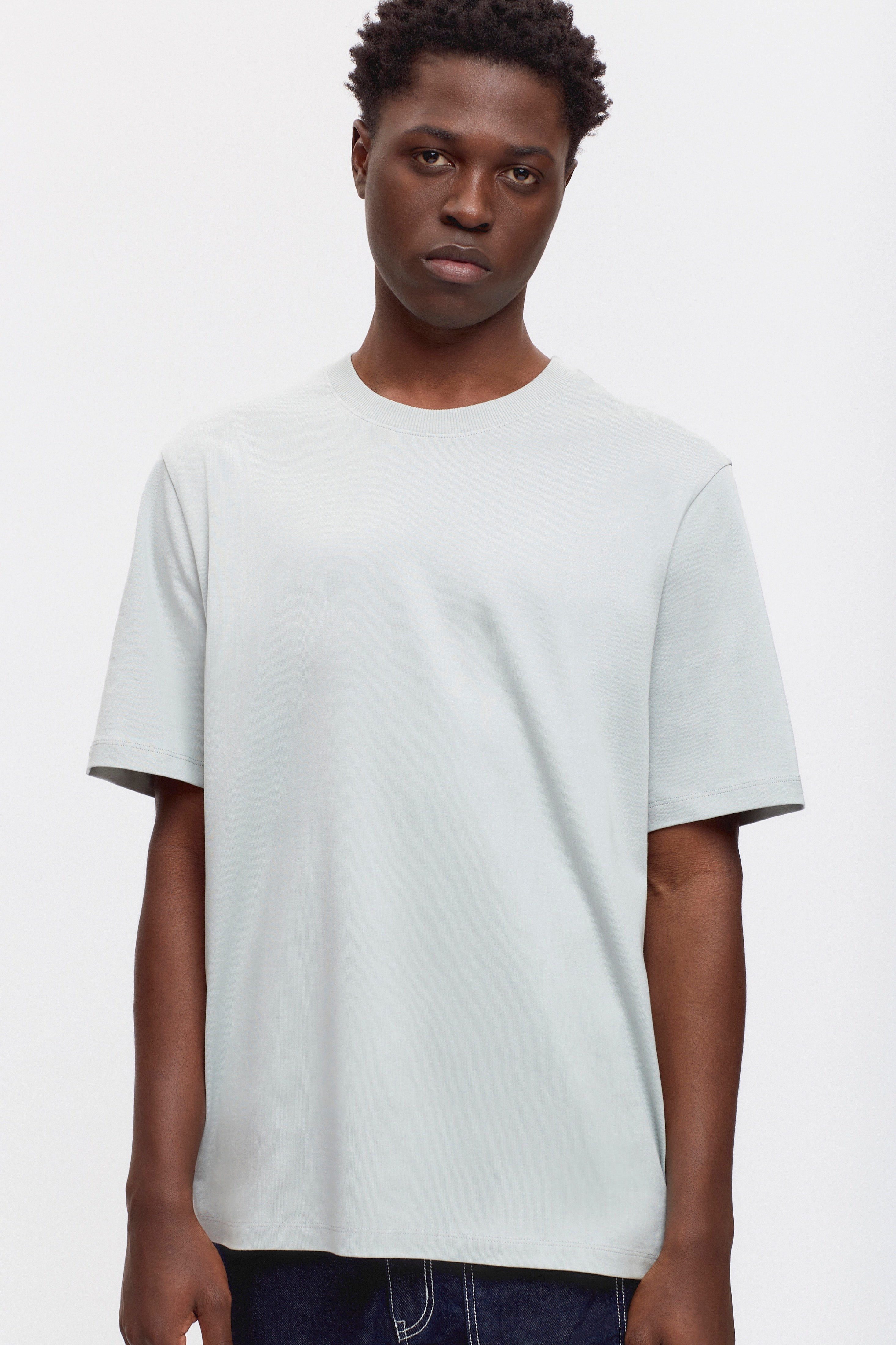 Midweight Crew in Puritan Grey