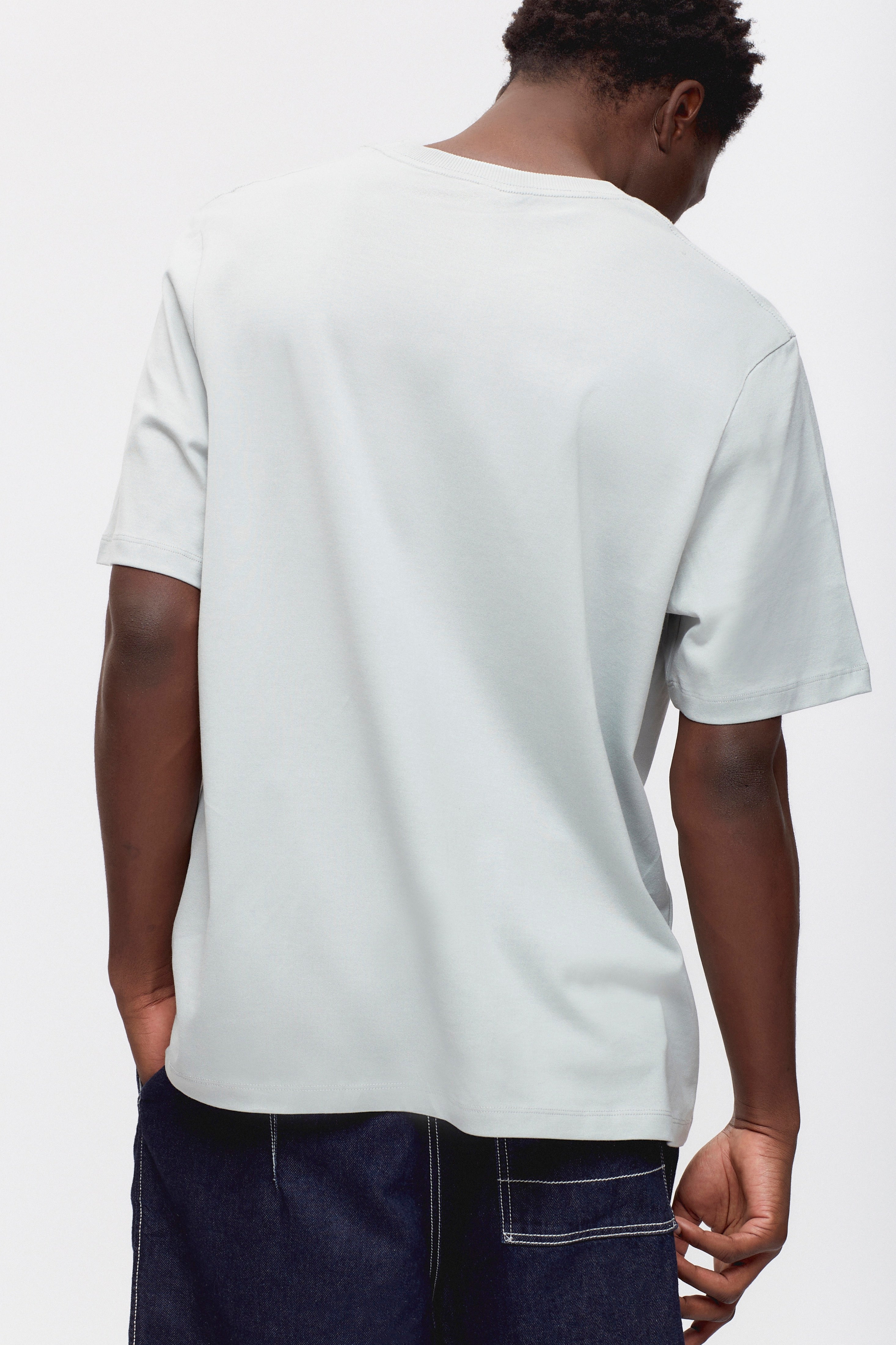 Midweight Crew in Puritan Grey