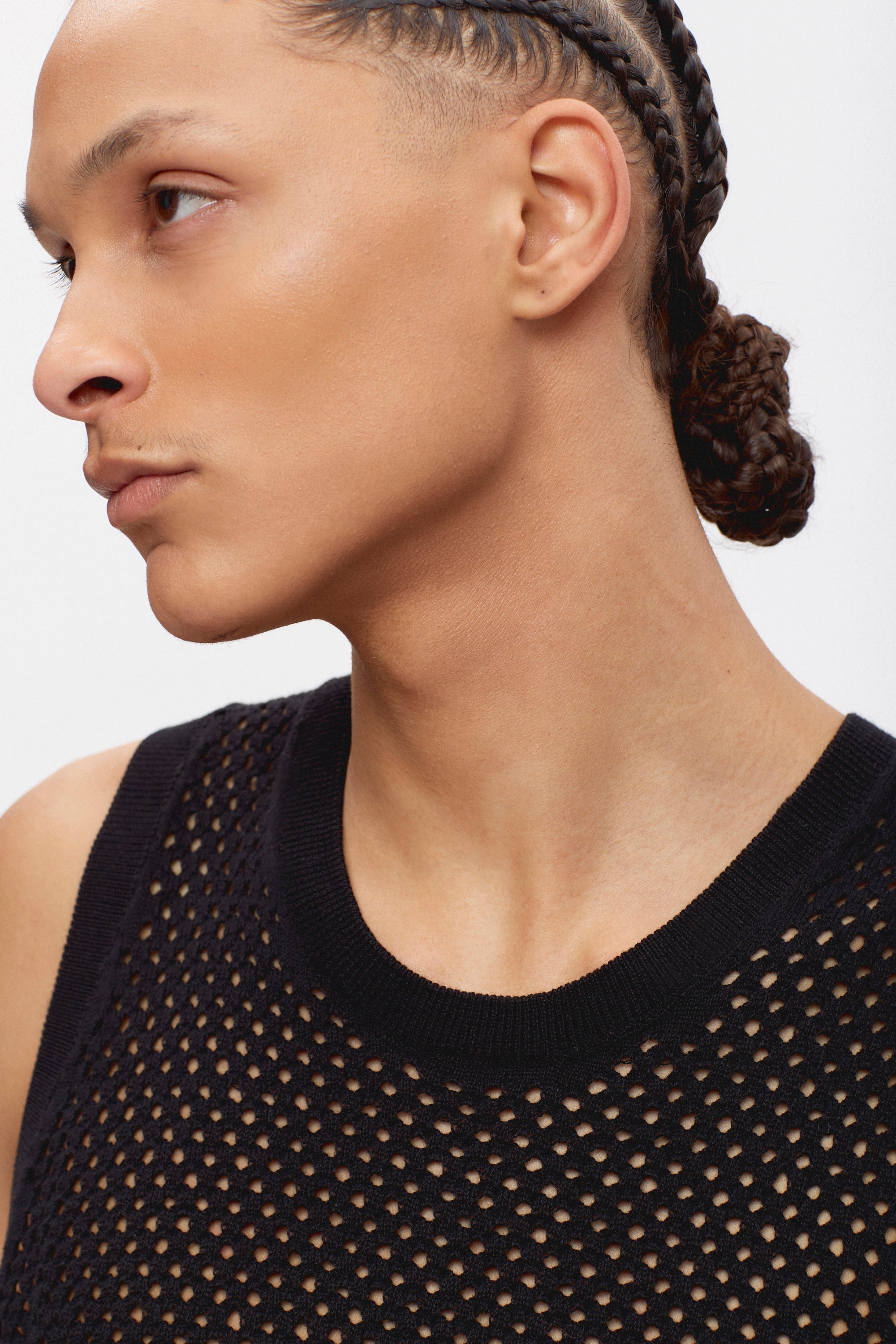 Men's Mina Tank in Black