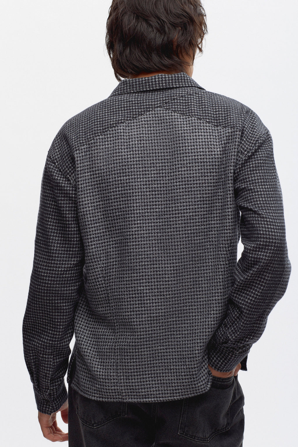Men's Misr Shirt in Black Mix