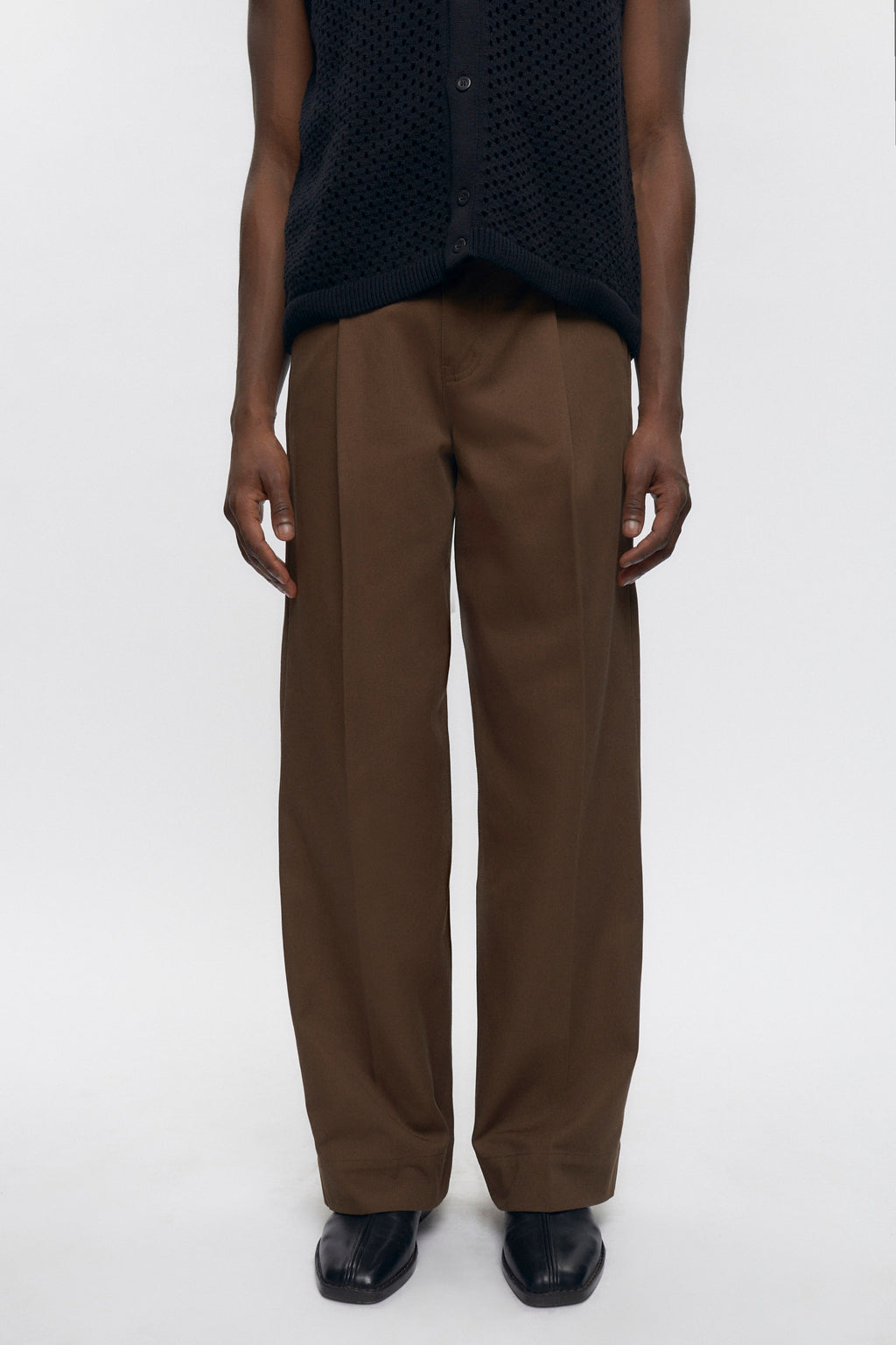 Nilus Trouser in Walnut