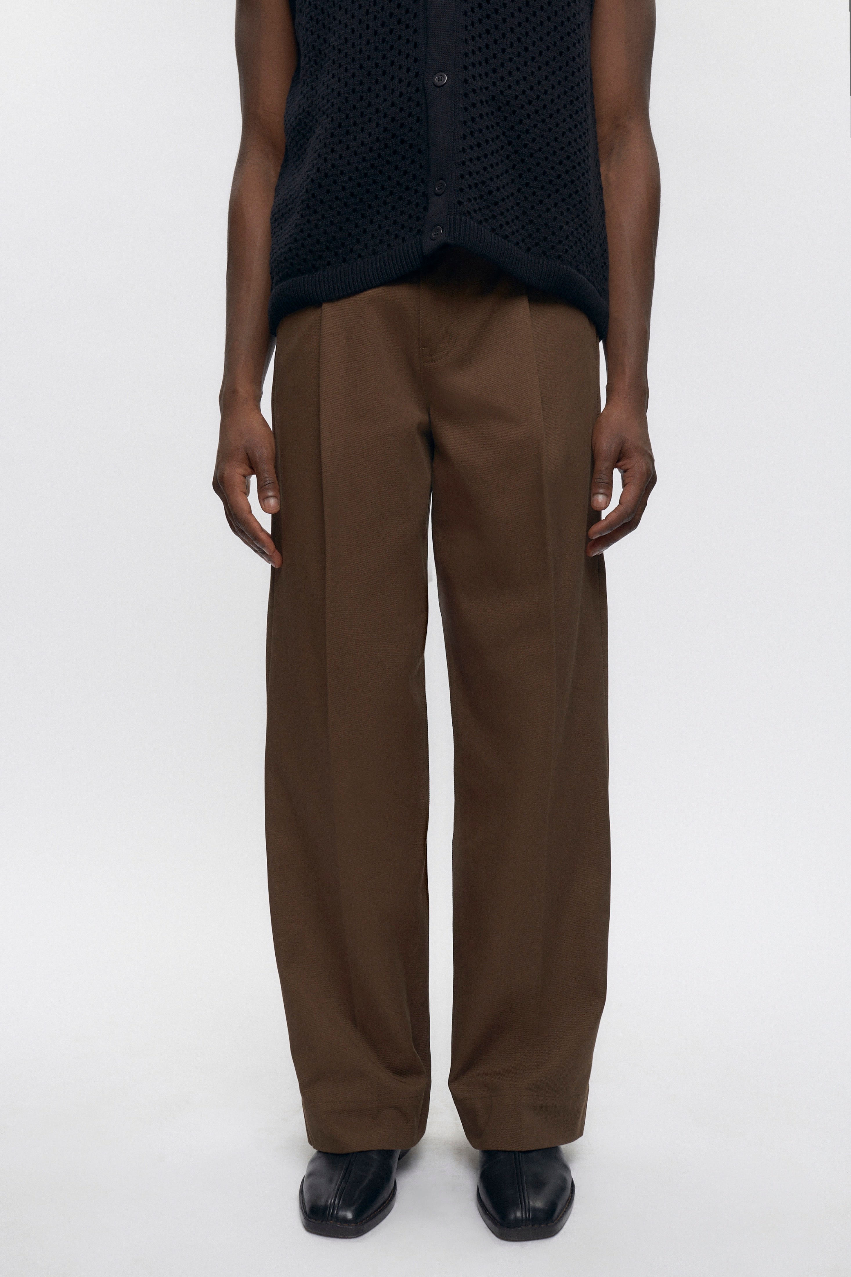 Nilus Trouser in Walnut