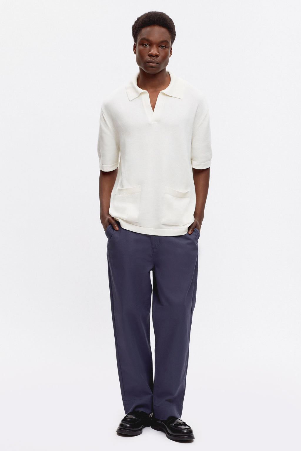 Juslin is 5ft 11in, a regular size M and wearing a M.