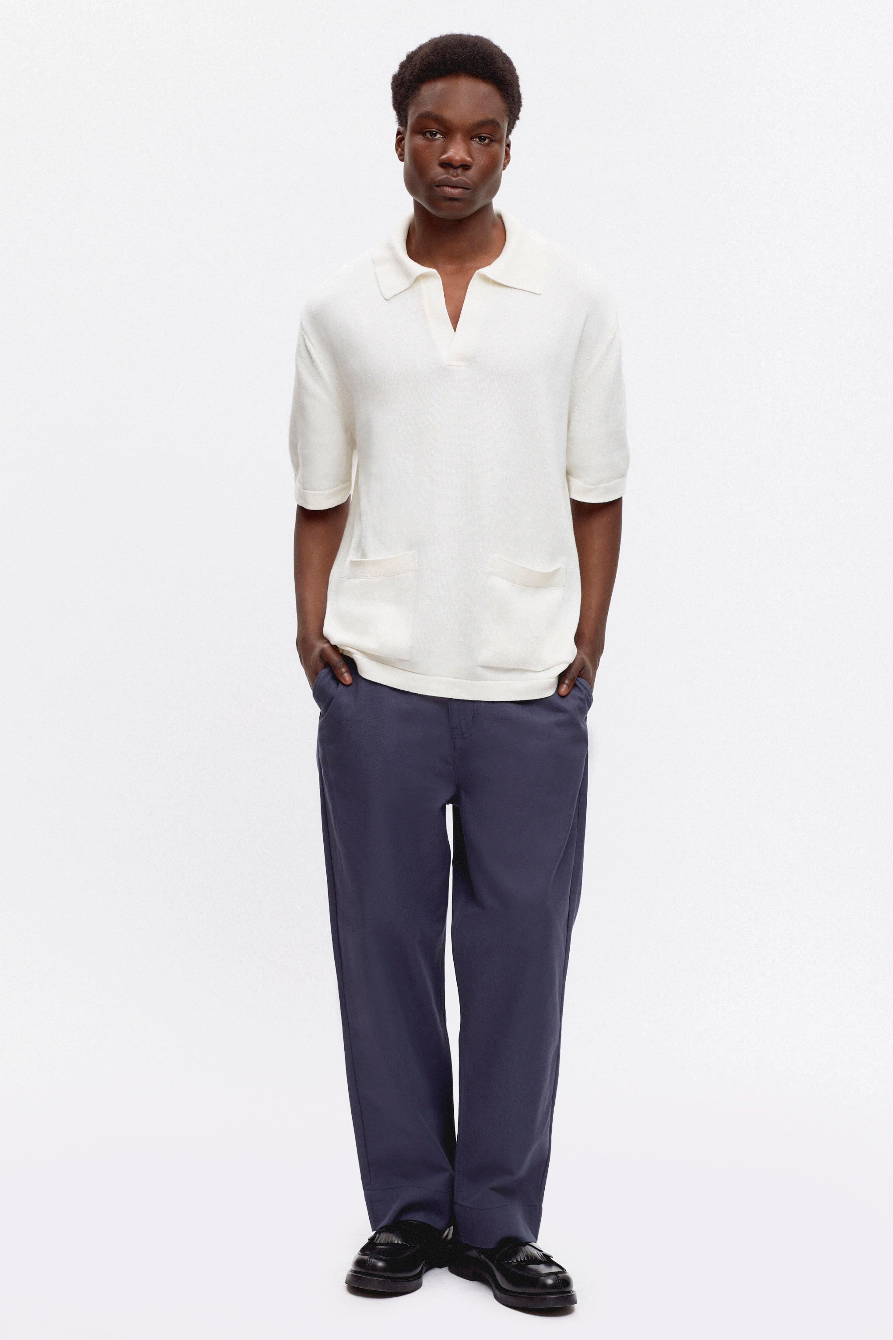 Juslin is 5ft 11in, a regular size M and wearing a M.