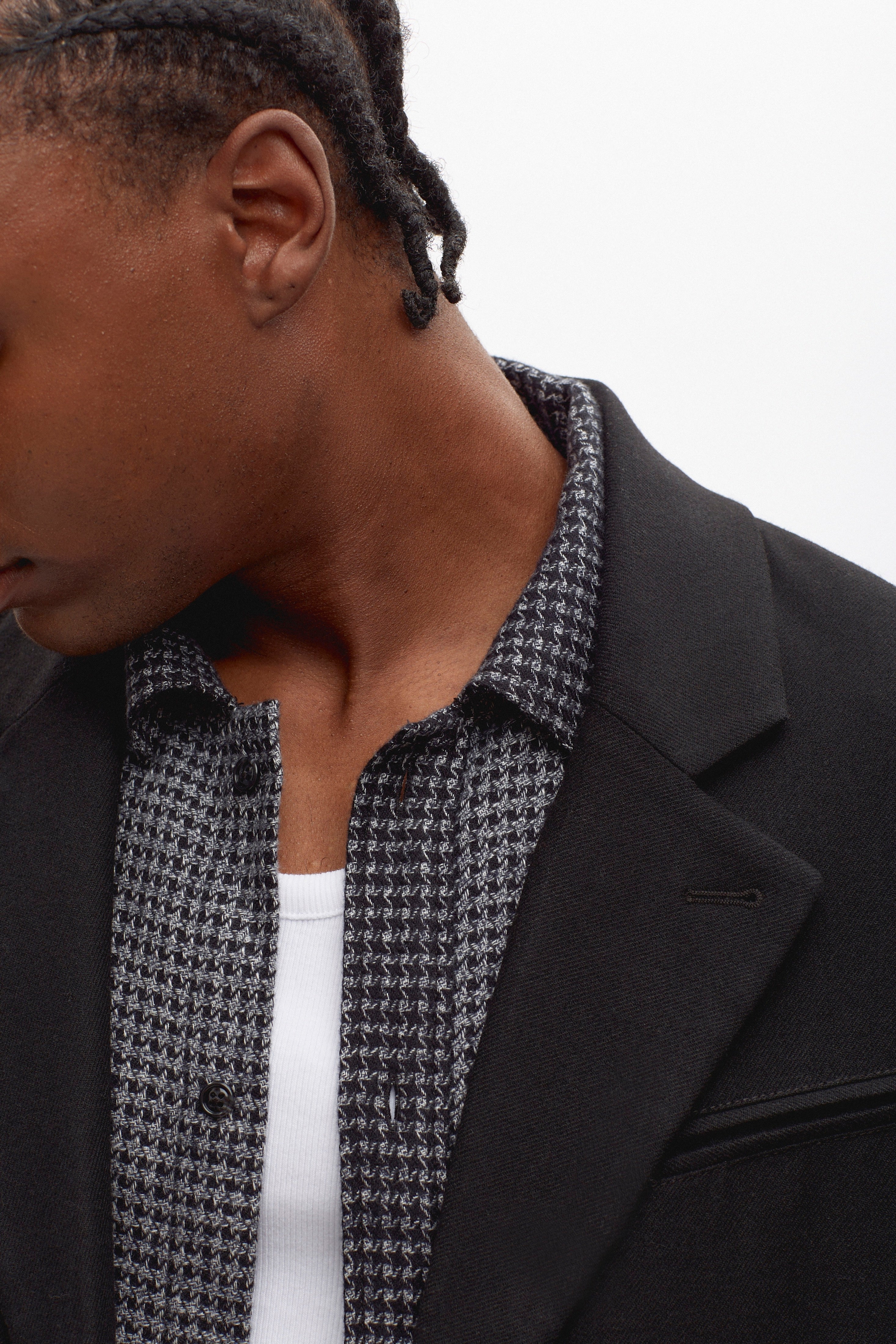 Men's Wool Laureate Jacket in Black