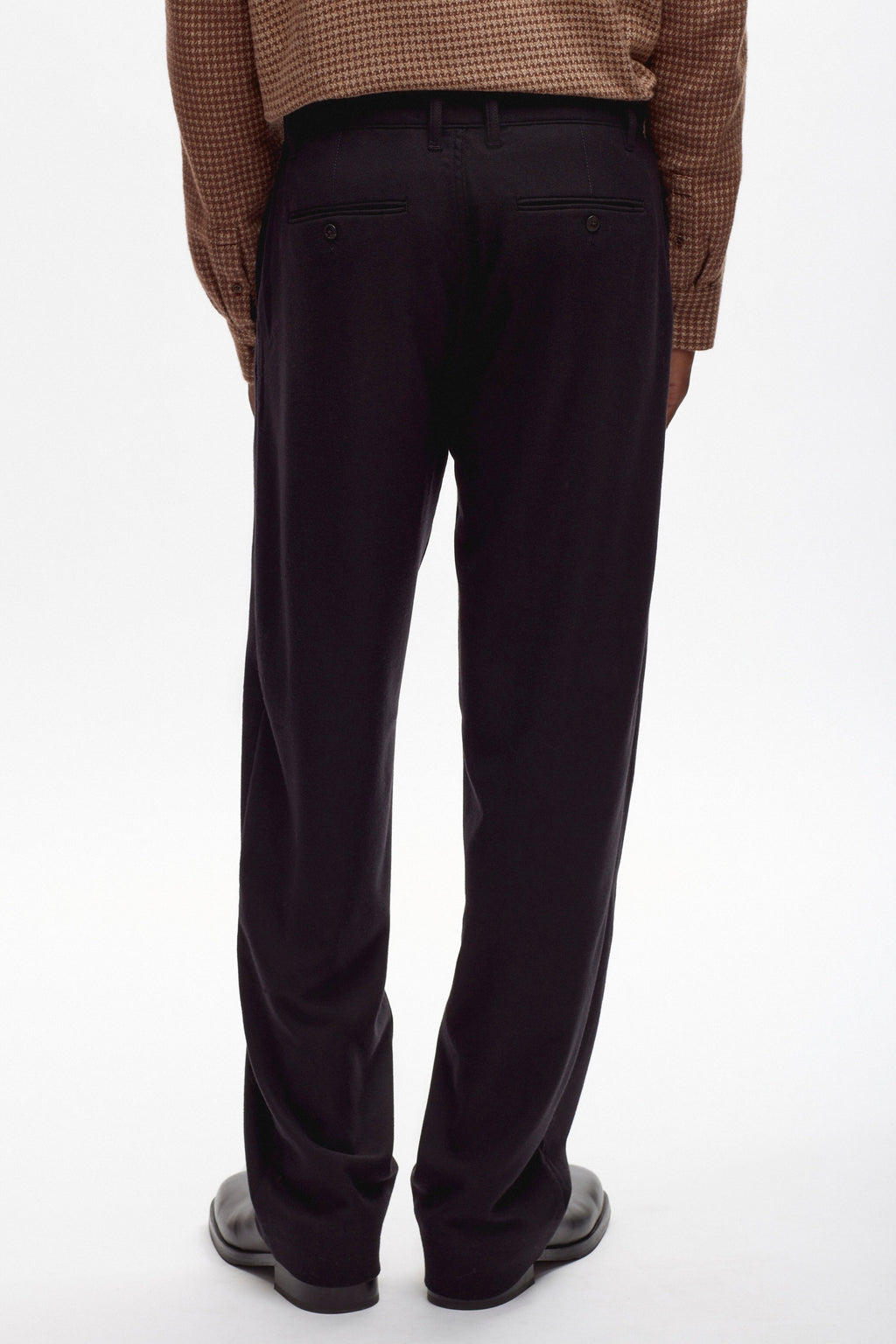 Men's Buma Wool Trouser in Black