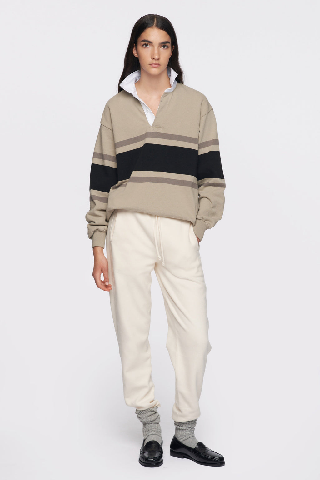 Stella is 5ft 11in, a regular size XS and wearing an XS.