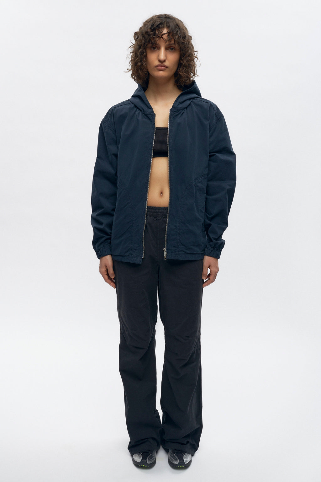 Francis is 5ft 9.5in, a regular size XS and wearing a S.