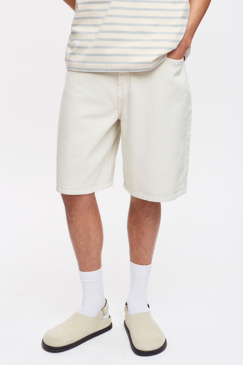 Unisex Antifit Denim Shorts