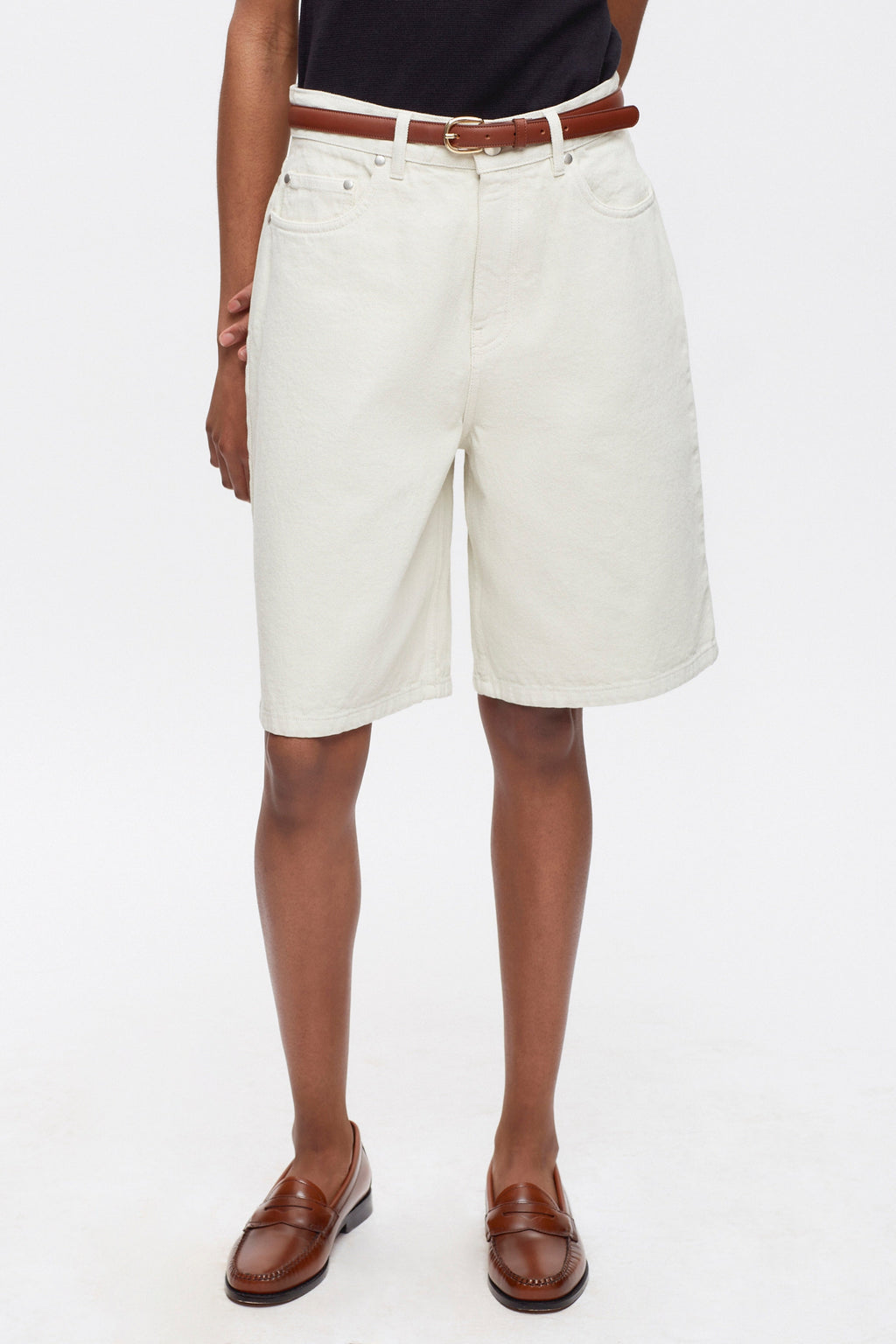 Unisex Antifit Denim Shorts