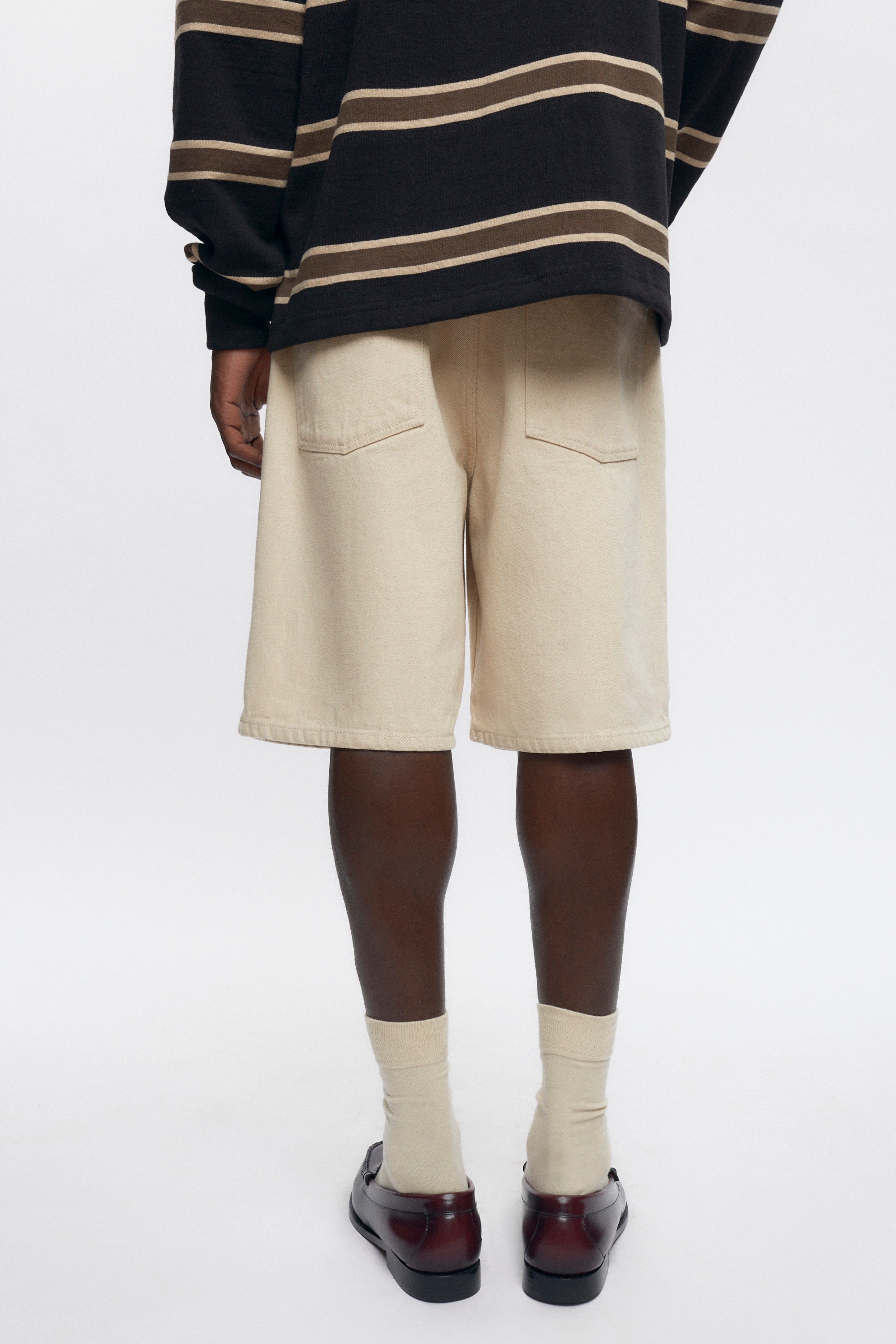 Unisex Antifit Denim Shorts