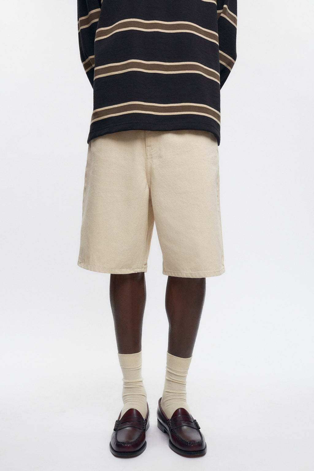 Unisex Antifit Denim Shorts