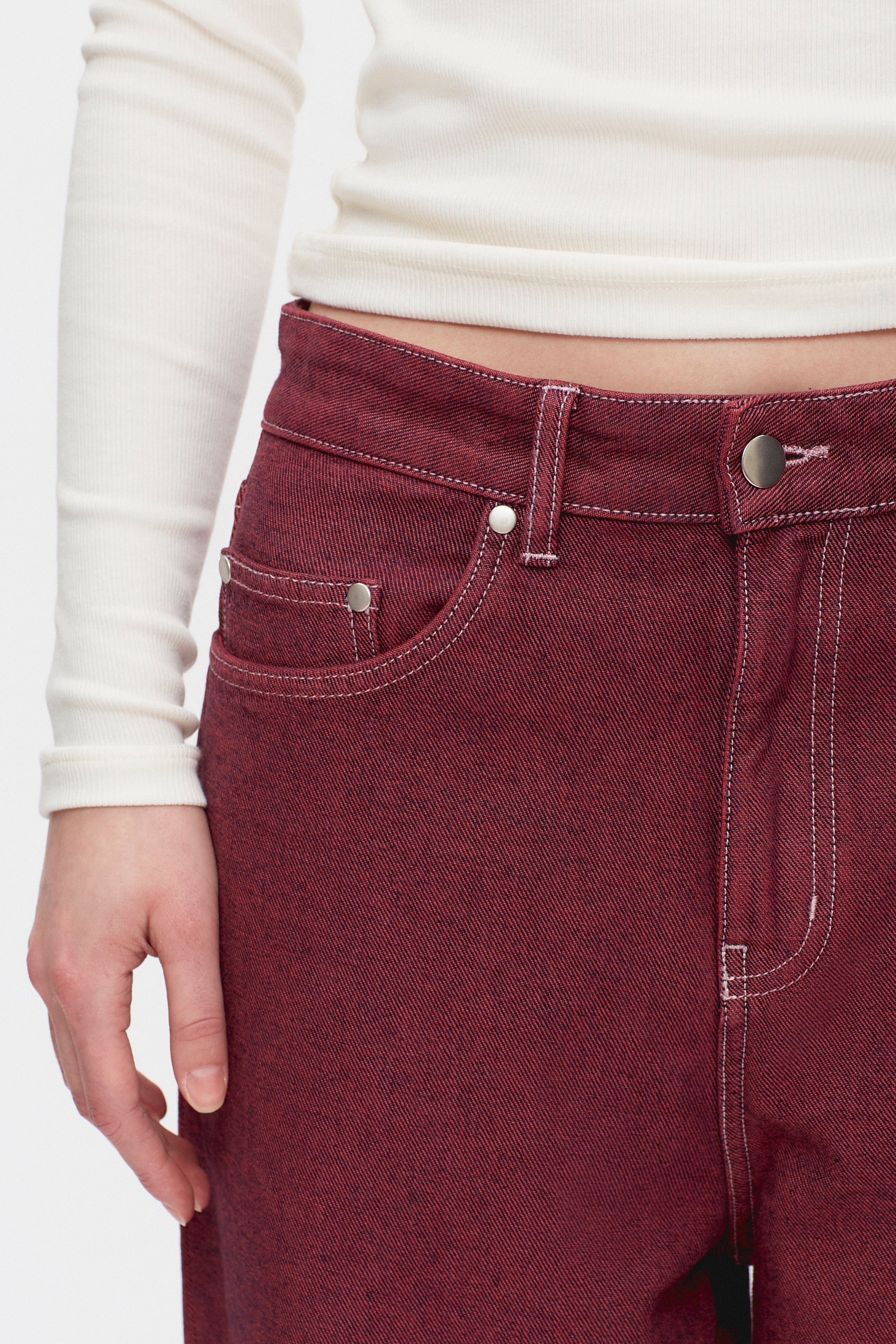 Unisex Antifit Denim