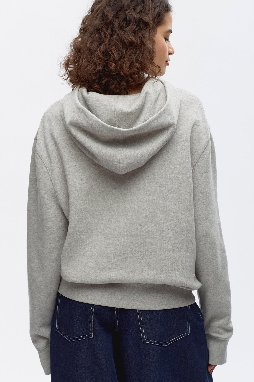 Unisex Essential Hoodie in Heather Grey