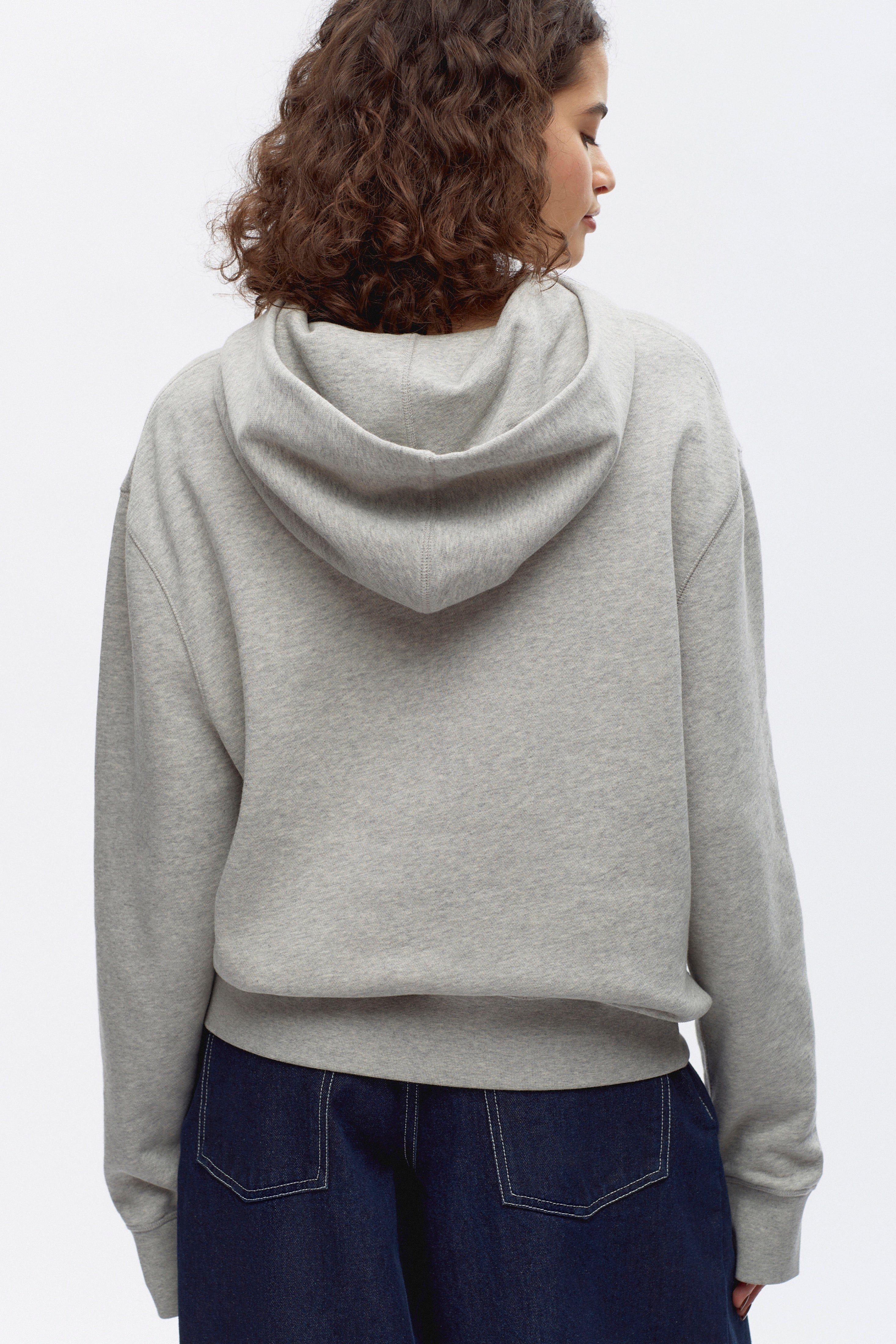 Unisex Essential Hoodie in Heather Grey