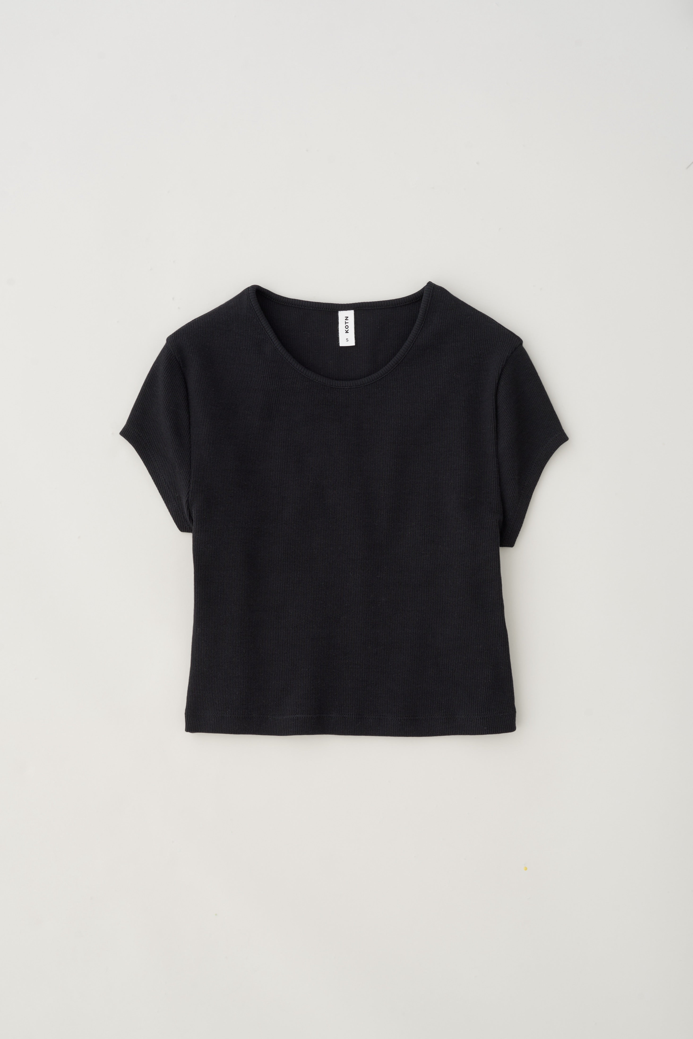 Women's Crop 90s Tee in Black