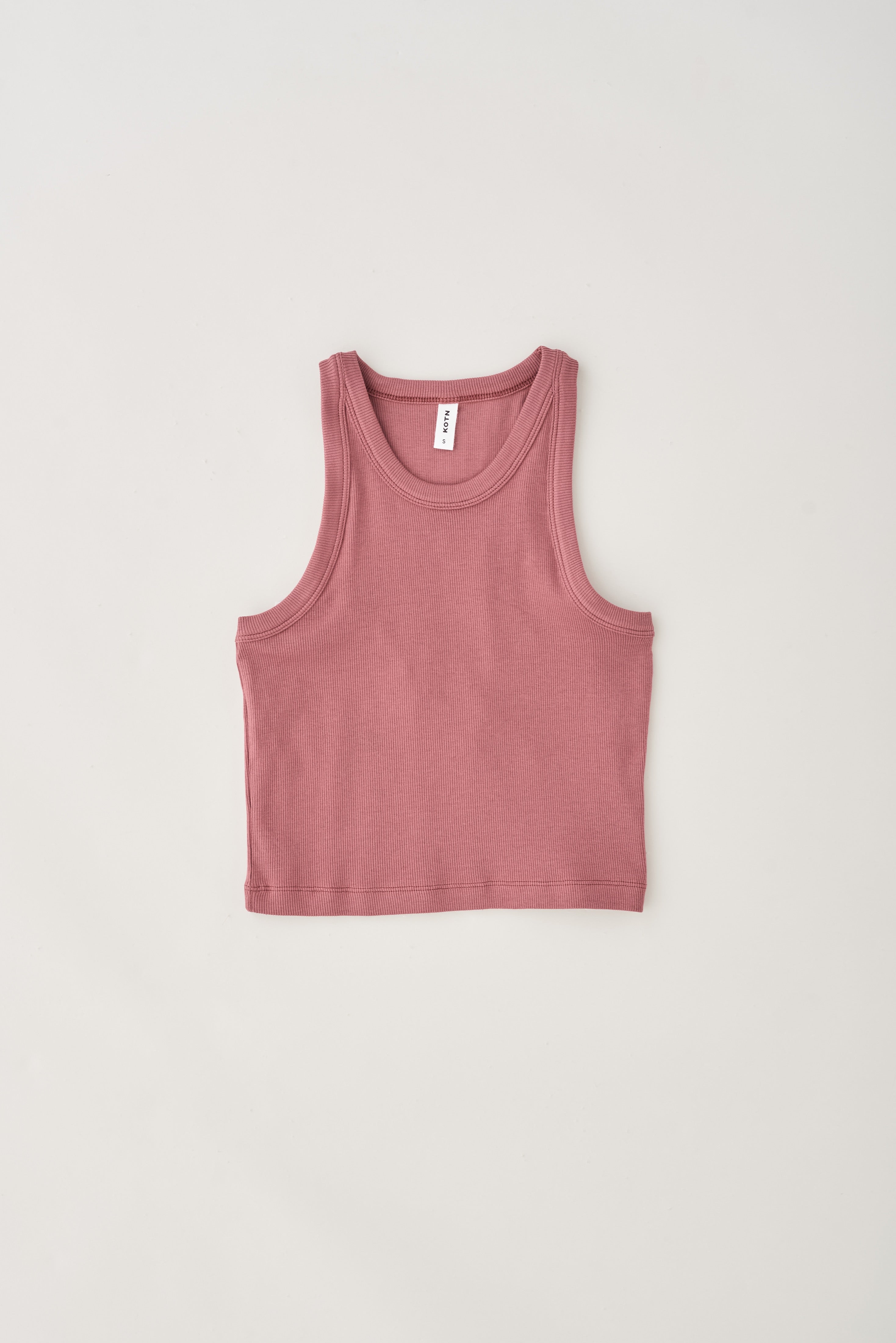 Women's Crop Racer Tank