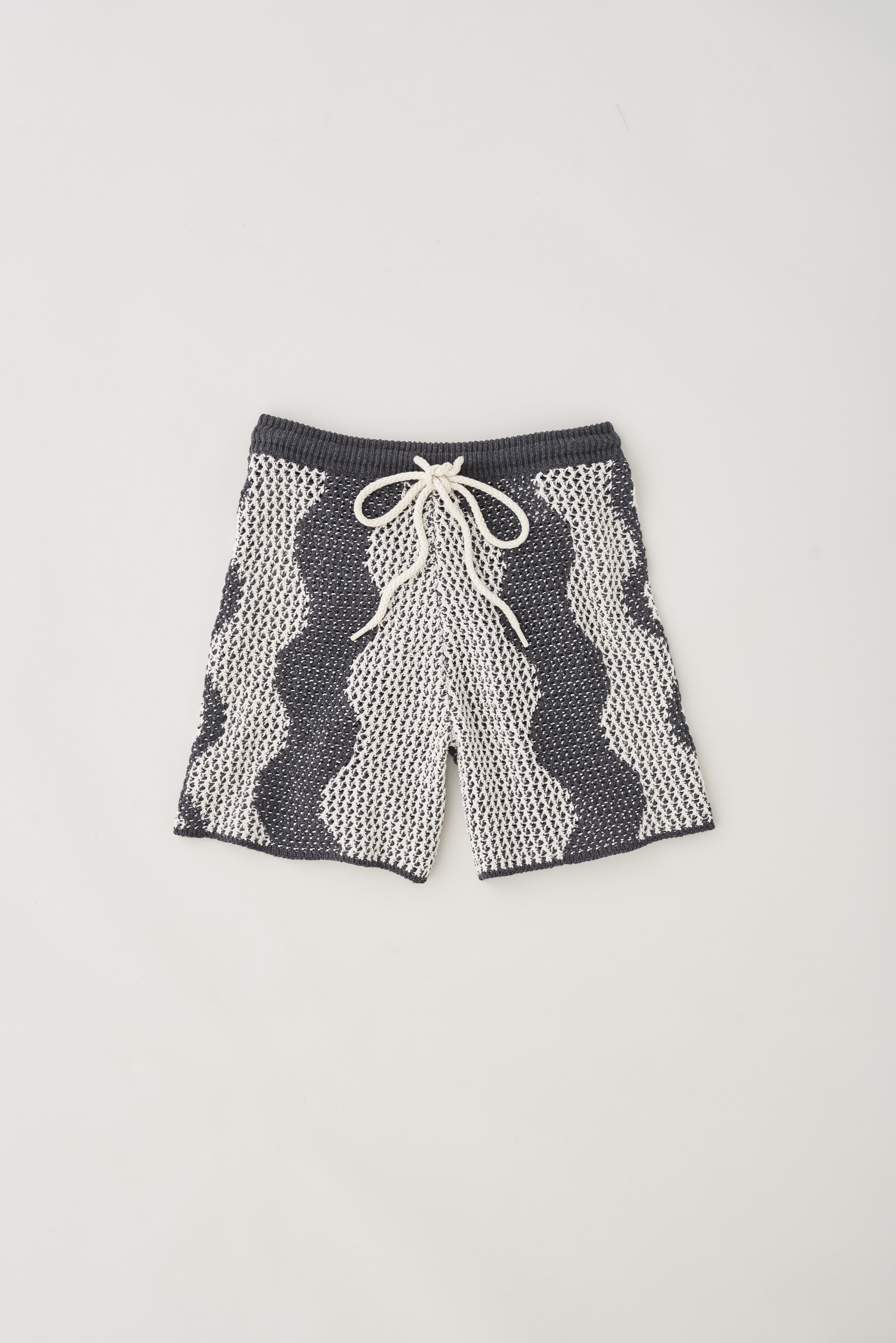 Women's Masrah Knit Short in Black/Marshmallow
