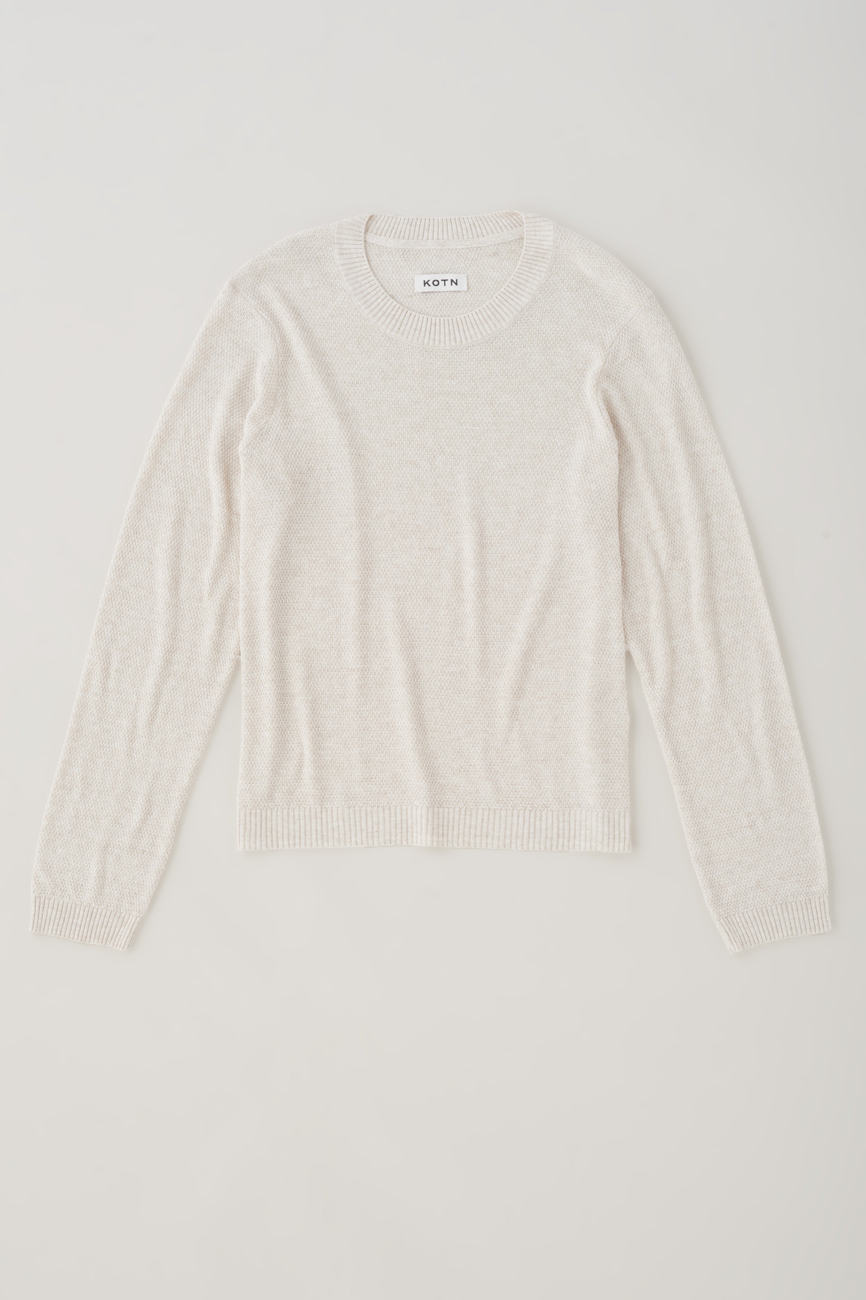 Women's Mesh Longsleeve in Marshmallow
