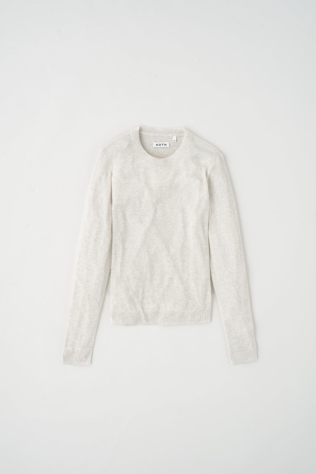 Women's Mesh Longsleeve in Natural