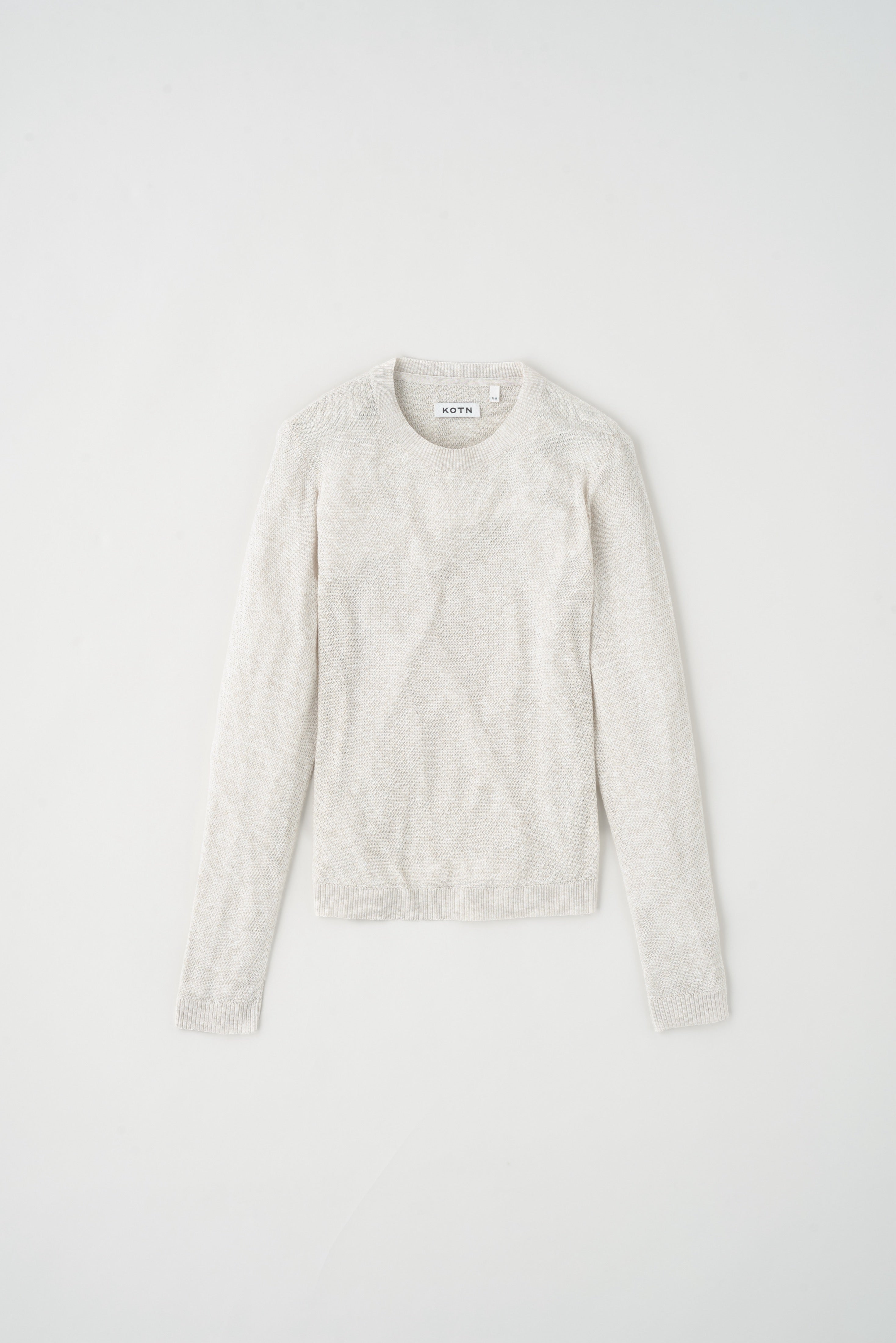 Women's Mesh Longsleeve in Natural