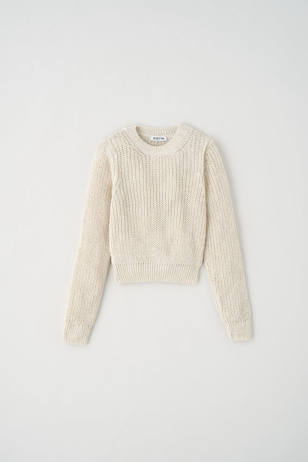 Women's Orman Knit Longsleeve in Natural Mix
