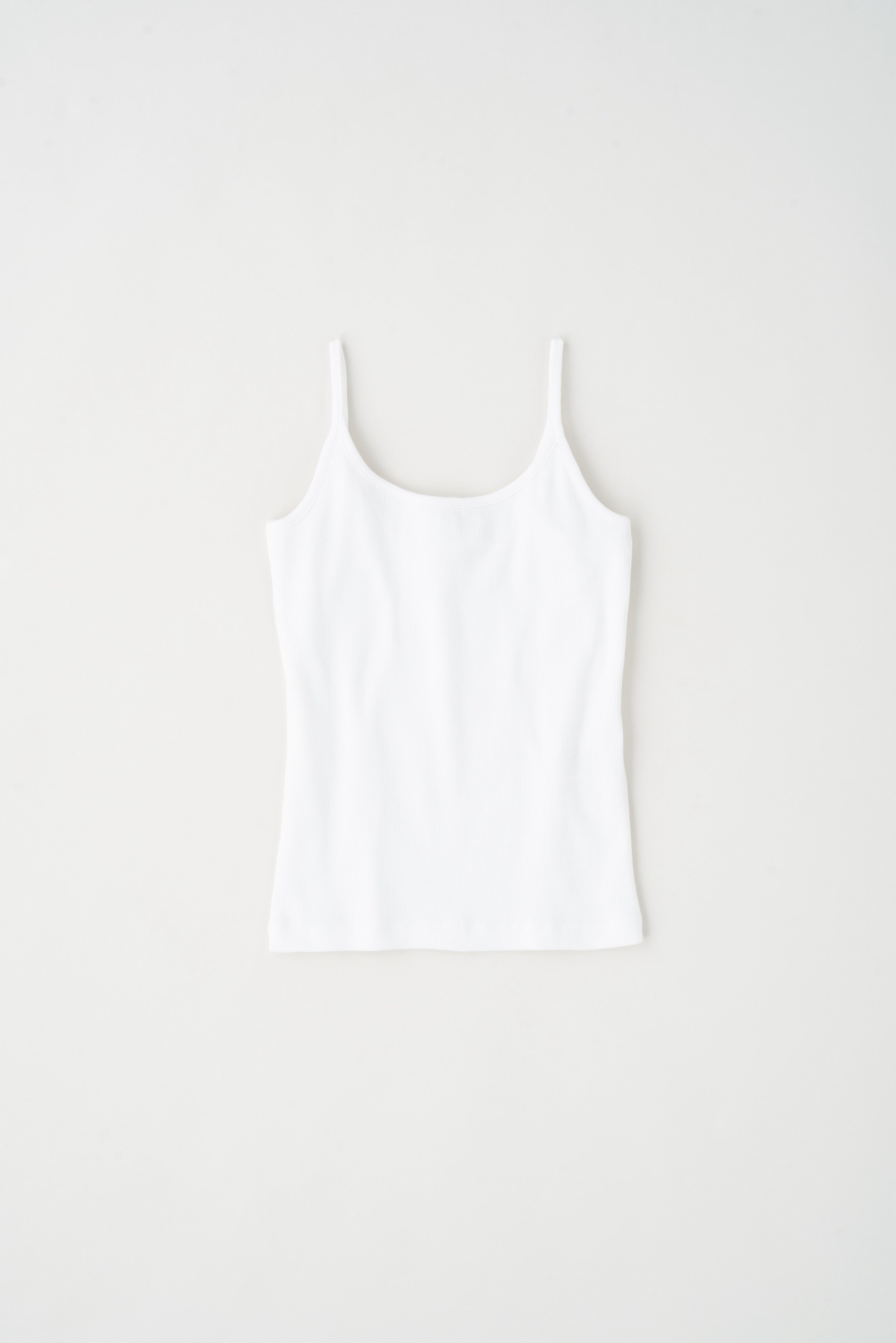 Women's Rib Cami in White