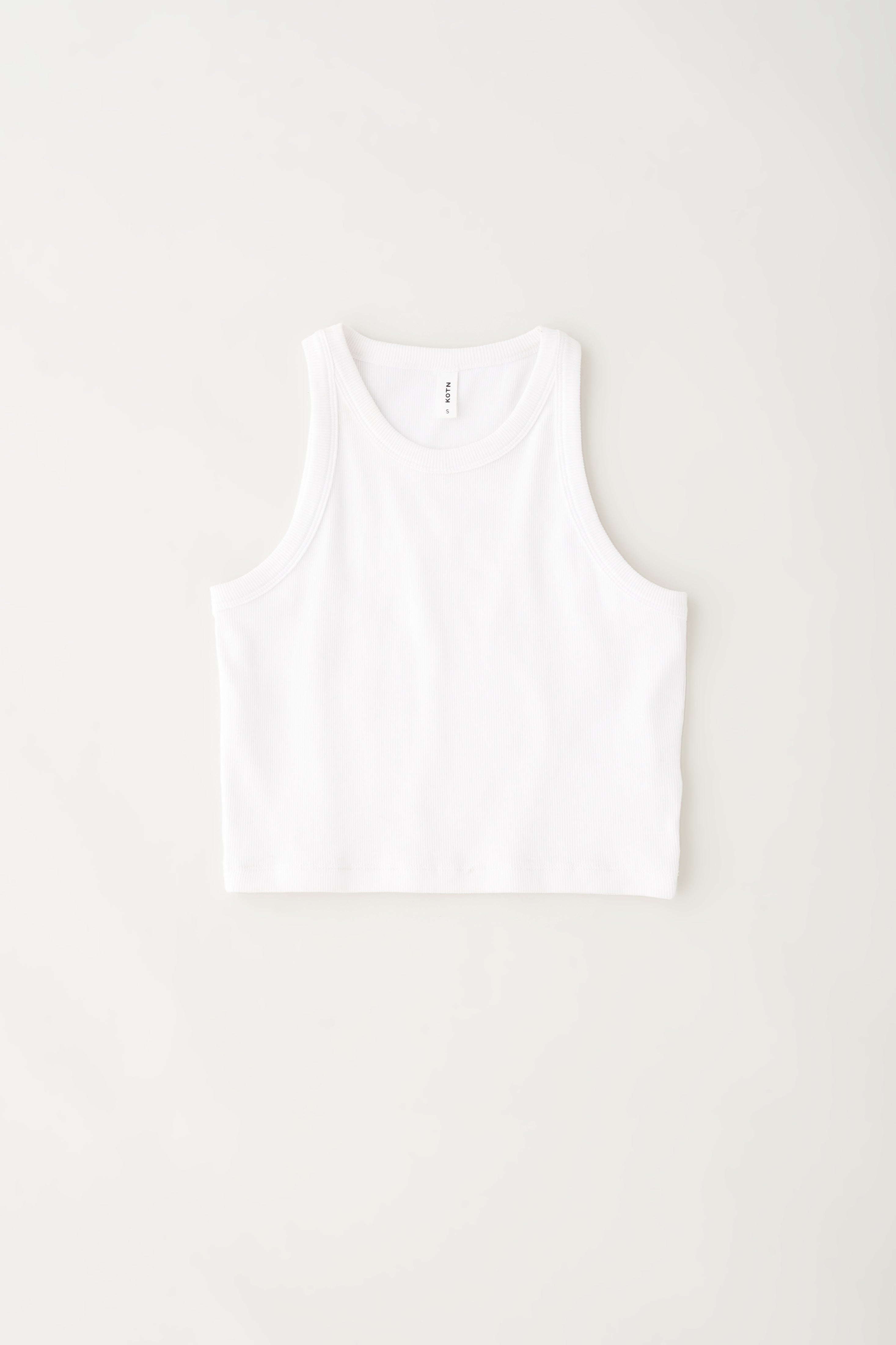 Women's Crop Racer Tank