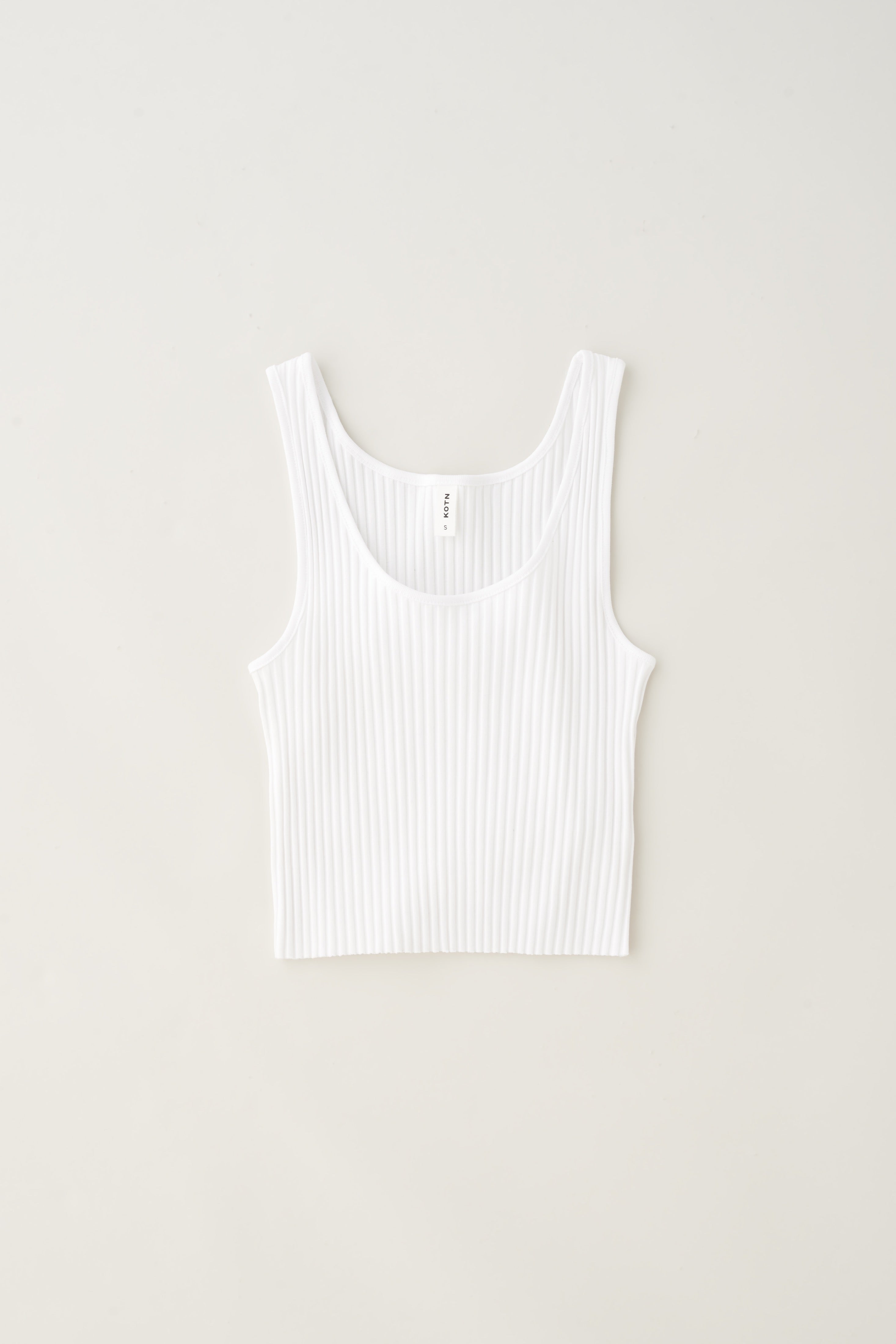 Women's Nile Rib Tank in White