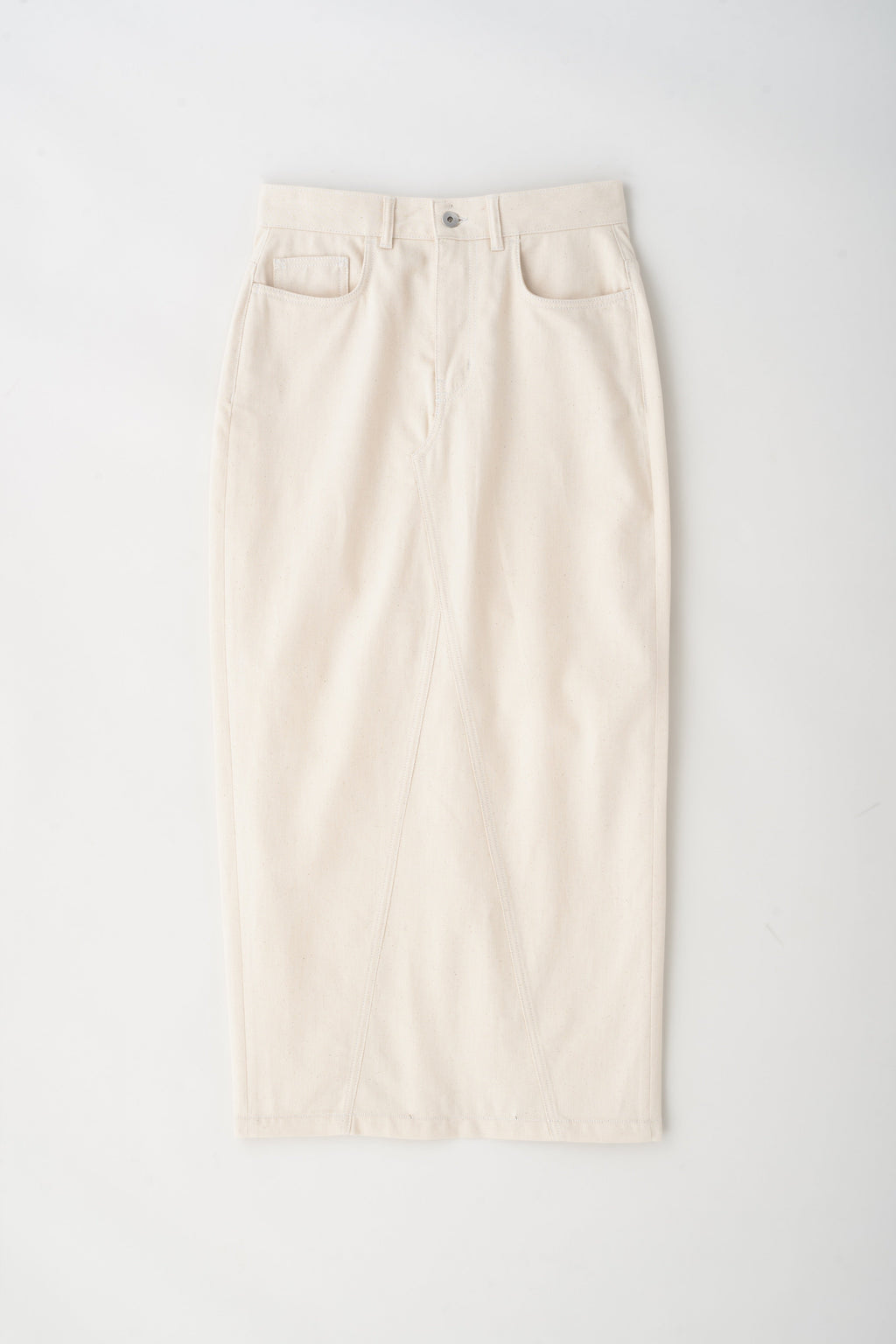 Lily Denim Skirt in Natural