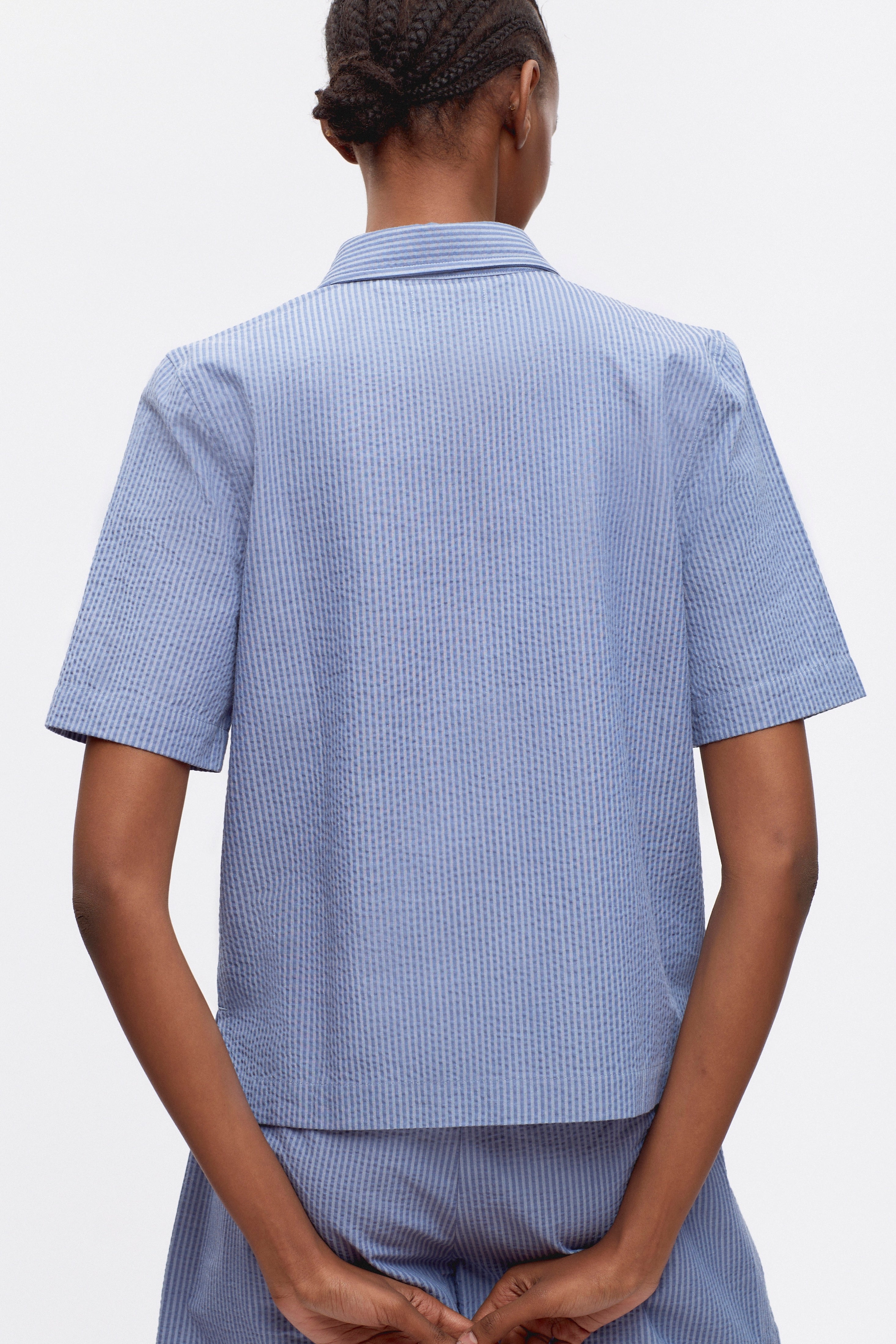 Women's Agaza Shirt in Mirage Stripe