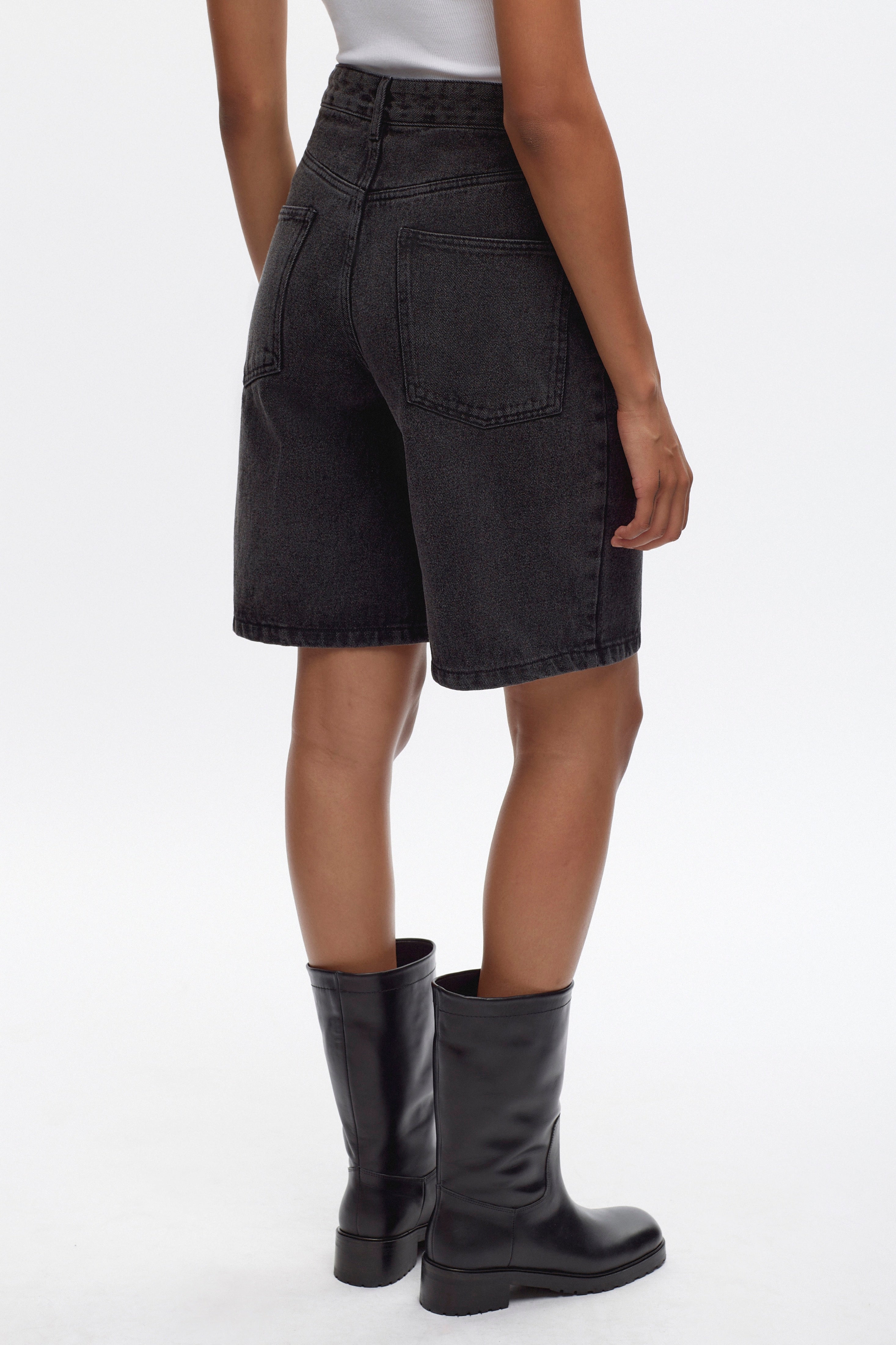 Unisex Antifit Denim Shorts