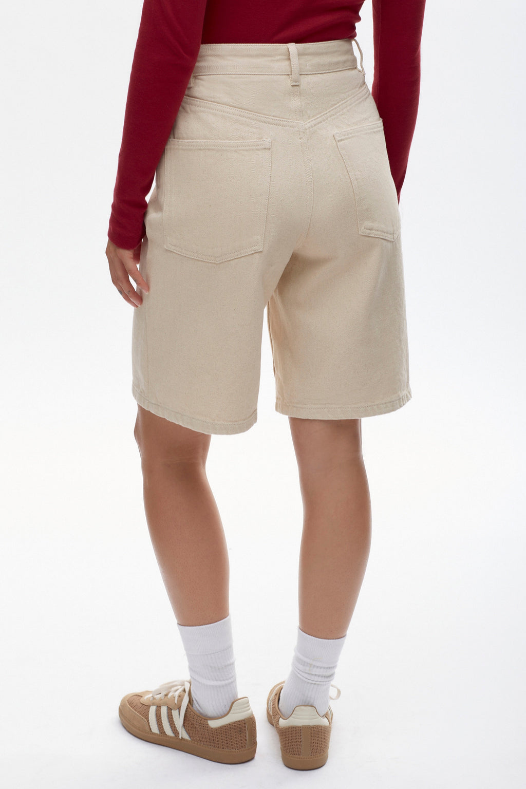 Unisex Antifit Denim Shorts