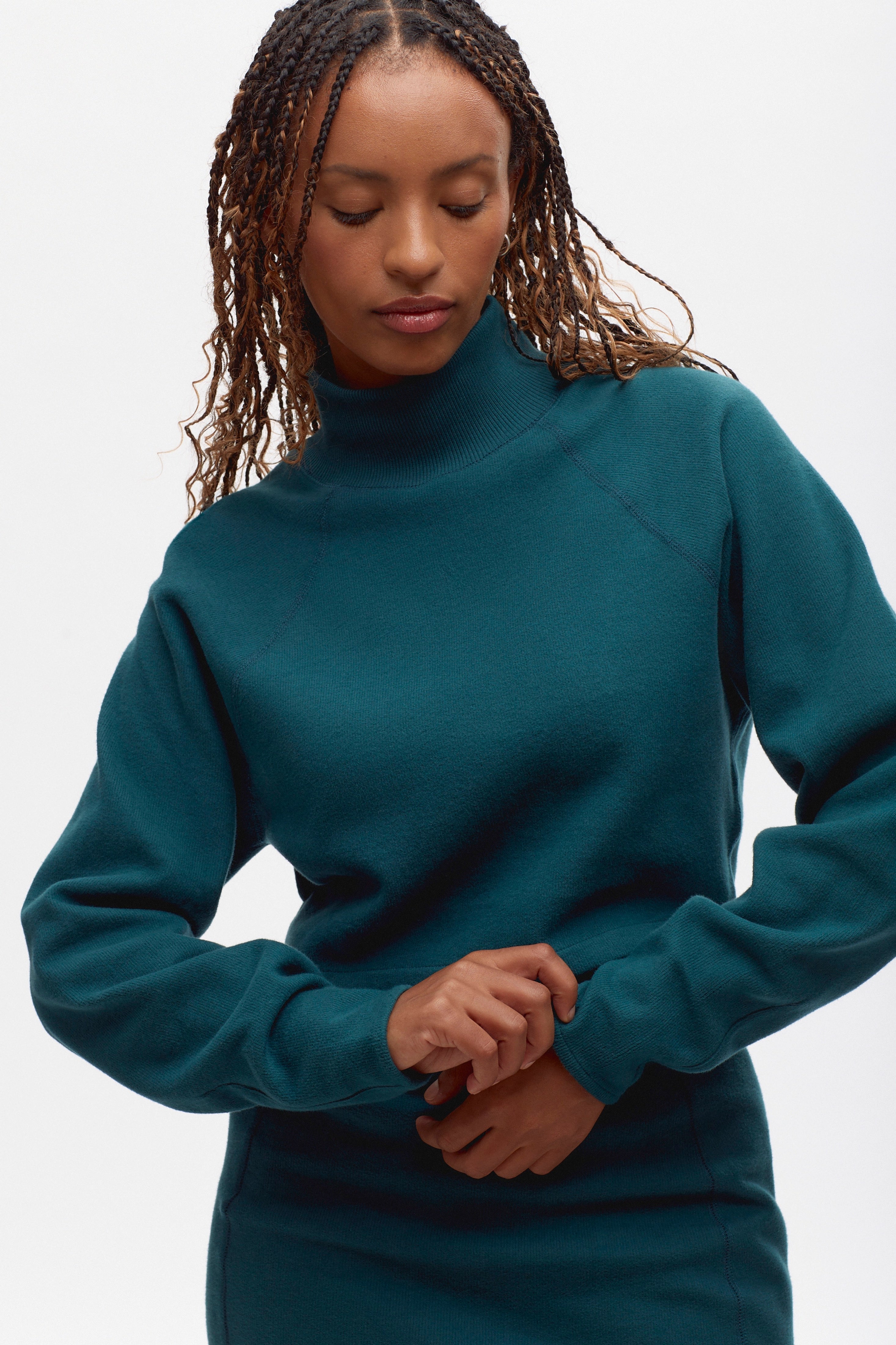 Women's Cozy Mockneck