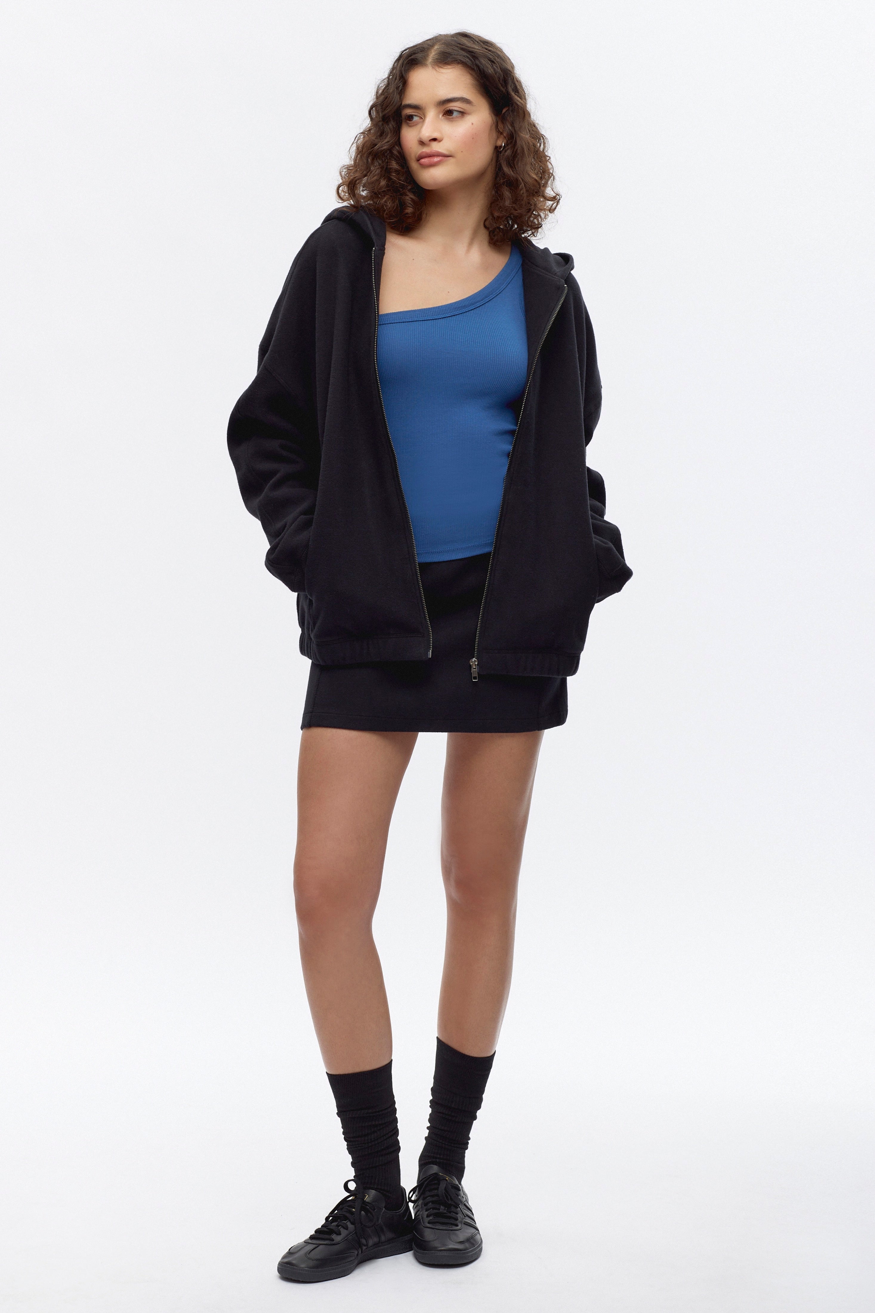 Women's Cozy Skirt in Black