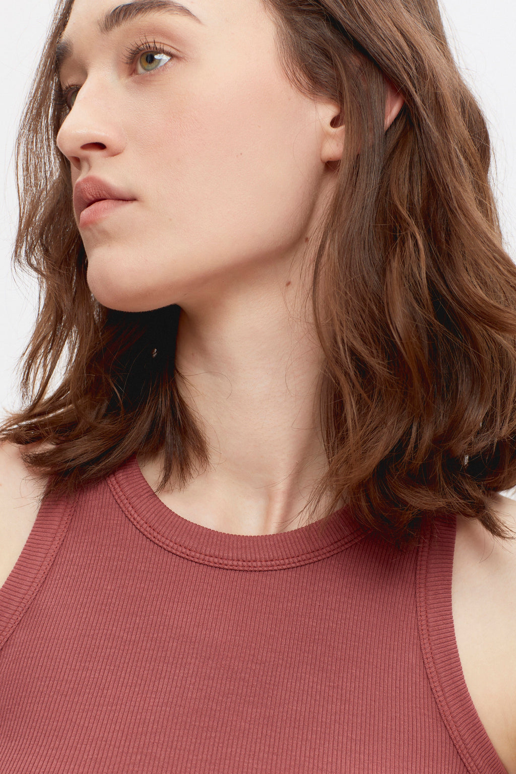 Women's Crop Racer Tank