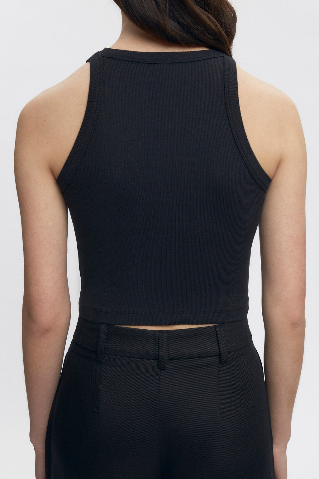 Women's Crop Racer Tank