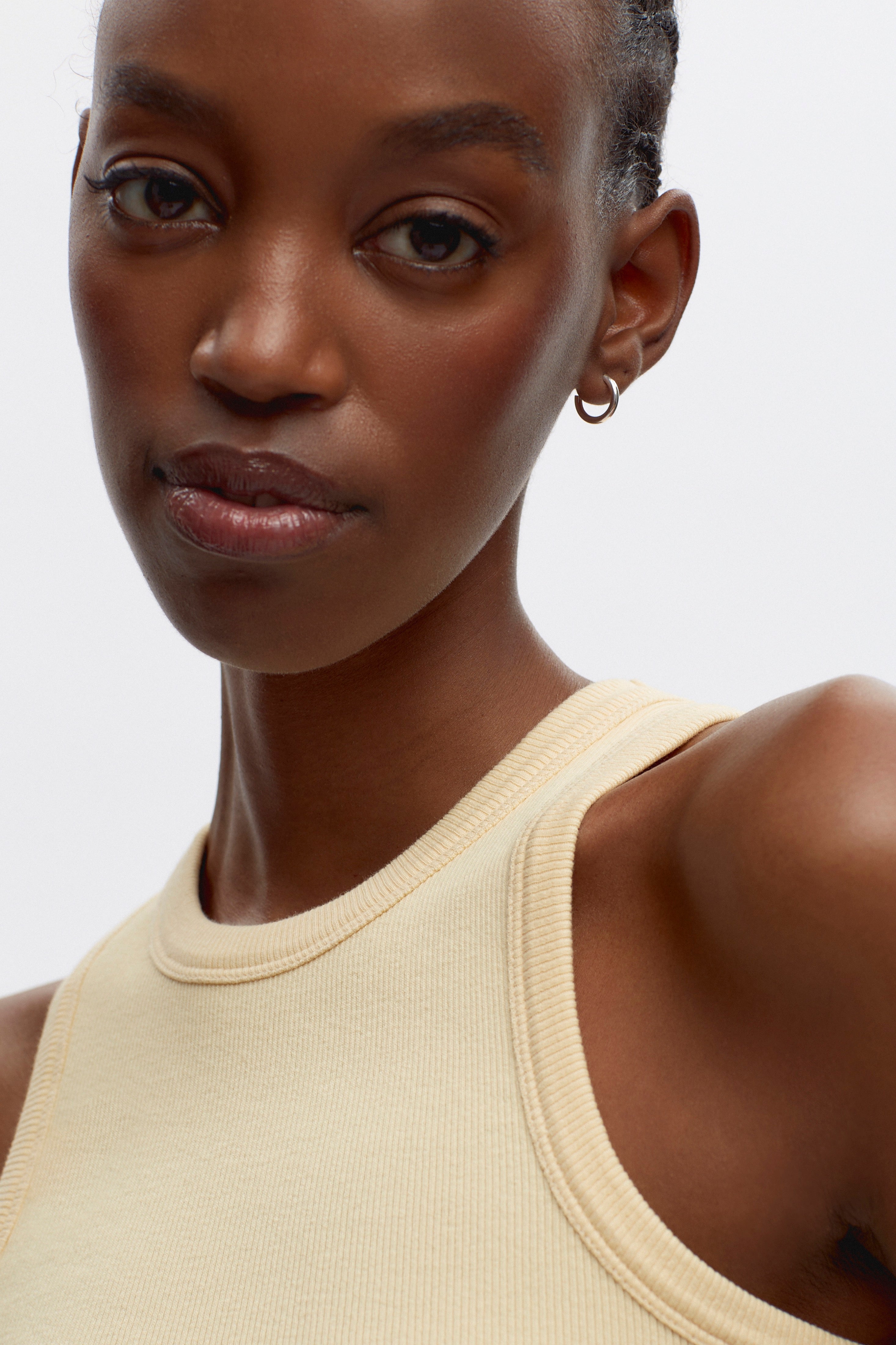 Women's Crop Racer Tank