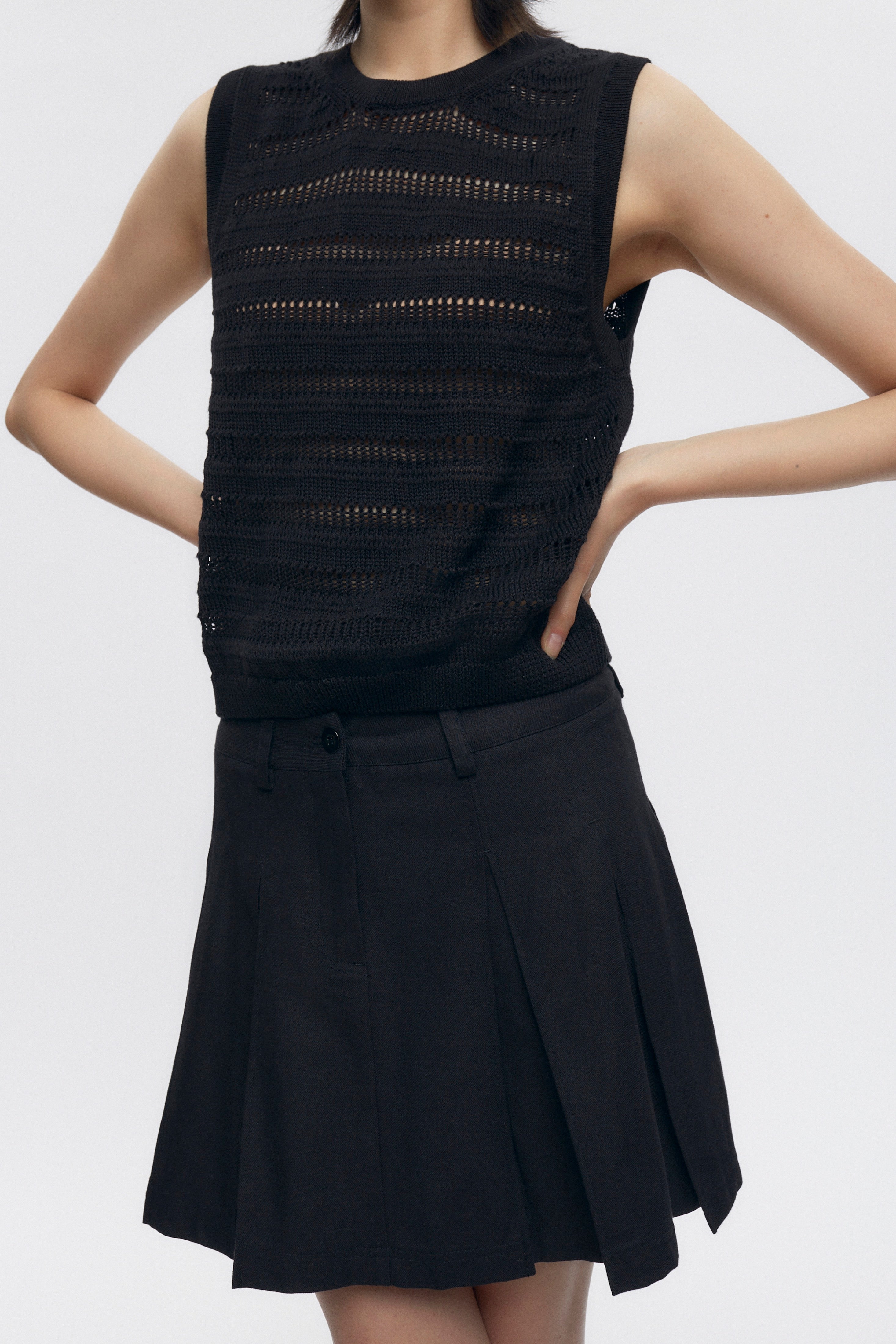 Dendera Twill Pleated Mini