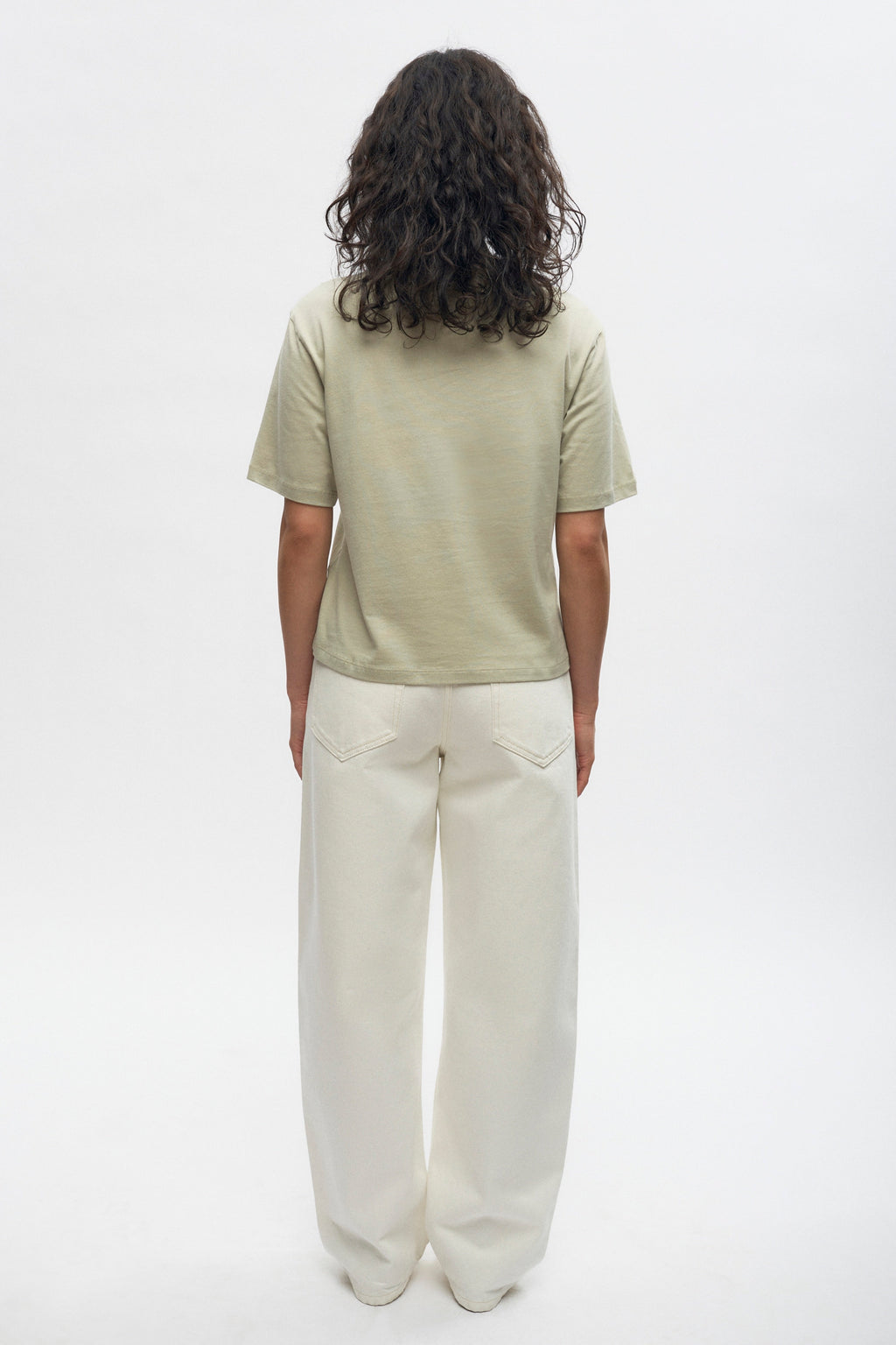 Women's Easy Crew in Dune Grass