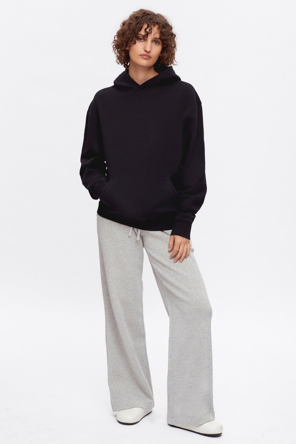 Francis is 5ft 9.5in, a regular size XS and wearing a S