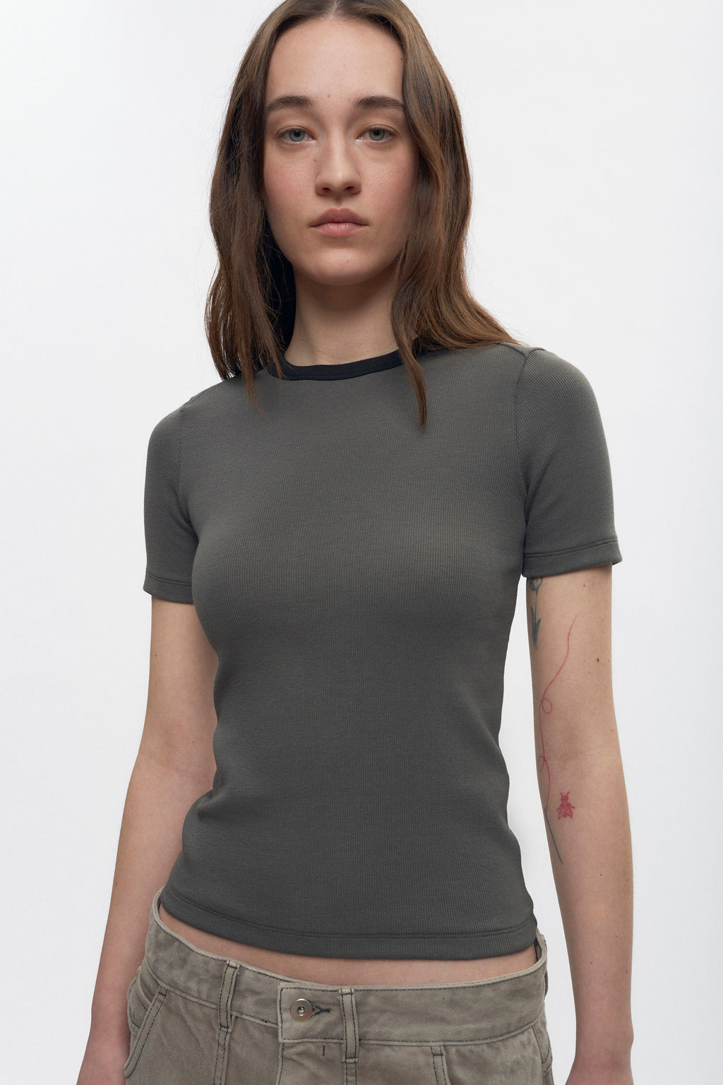 Women's Fitted Rib Tee