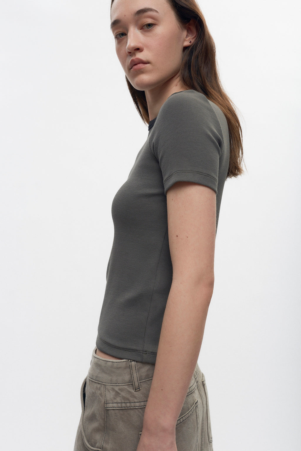 Women's Fitted Rib Tee