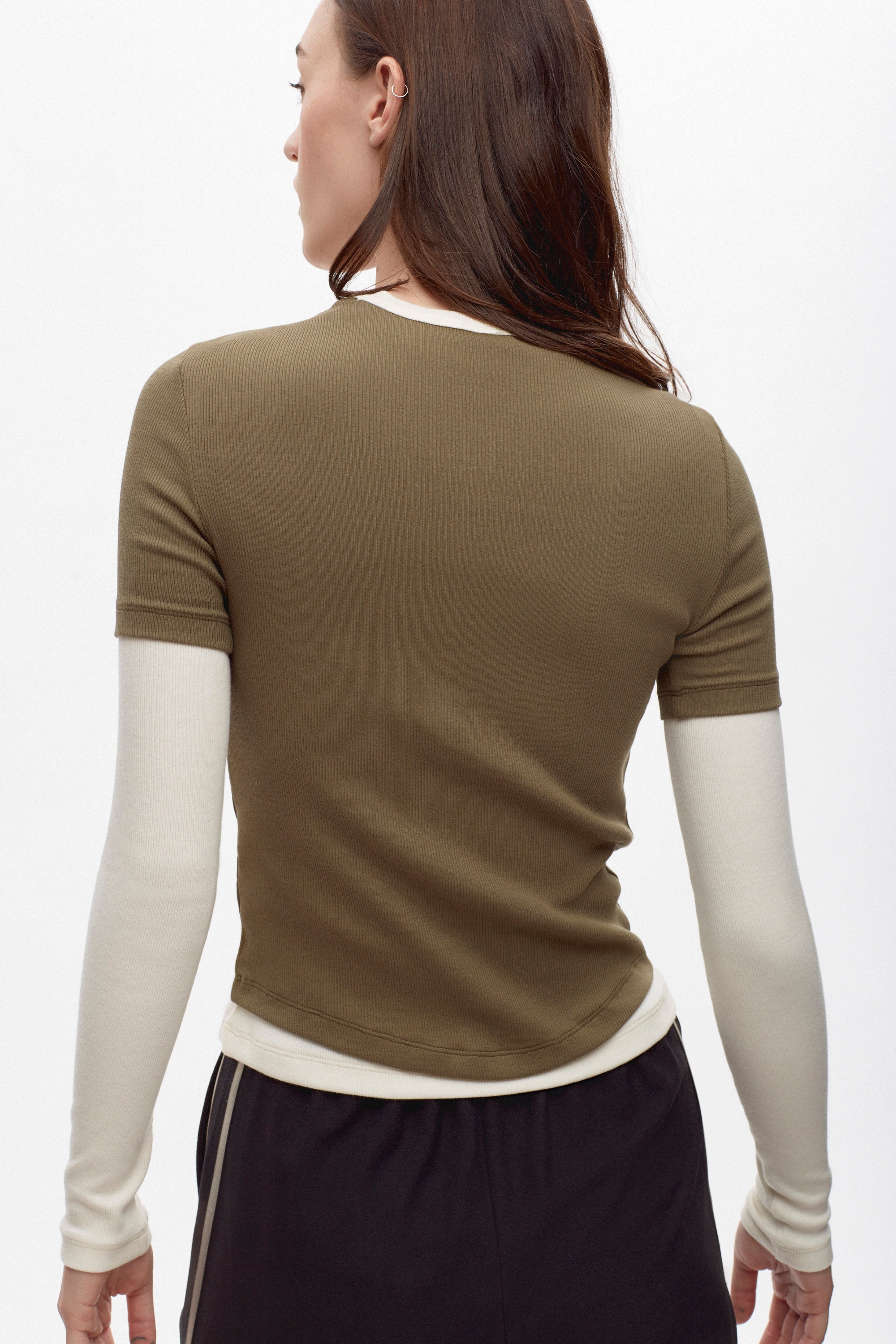 Women's Fitted Rib Tee