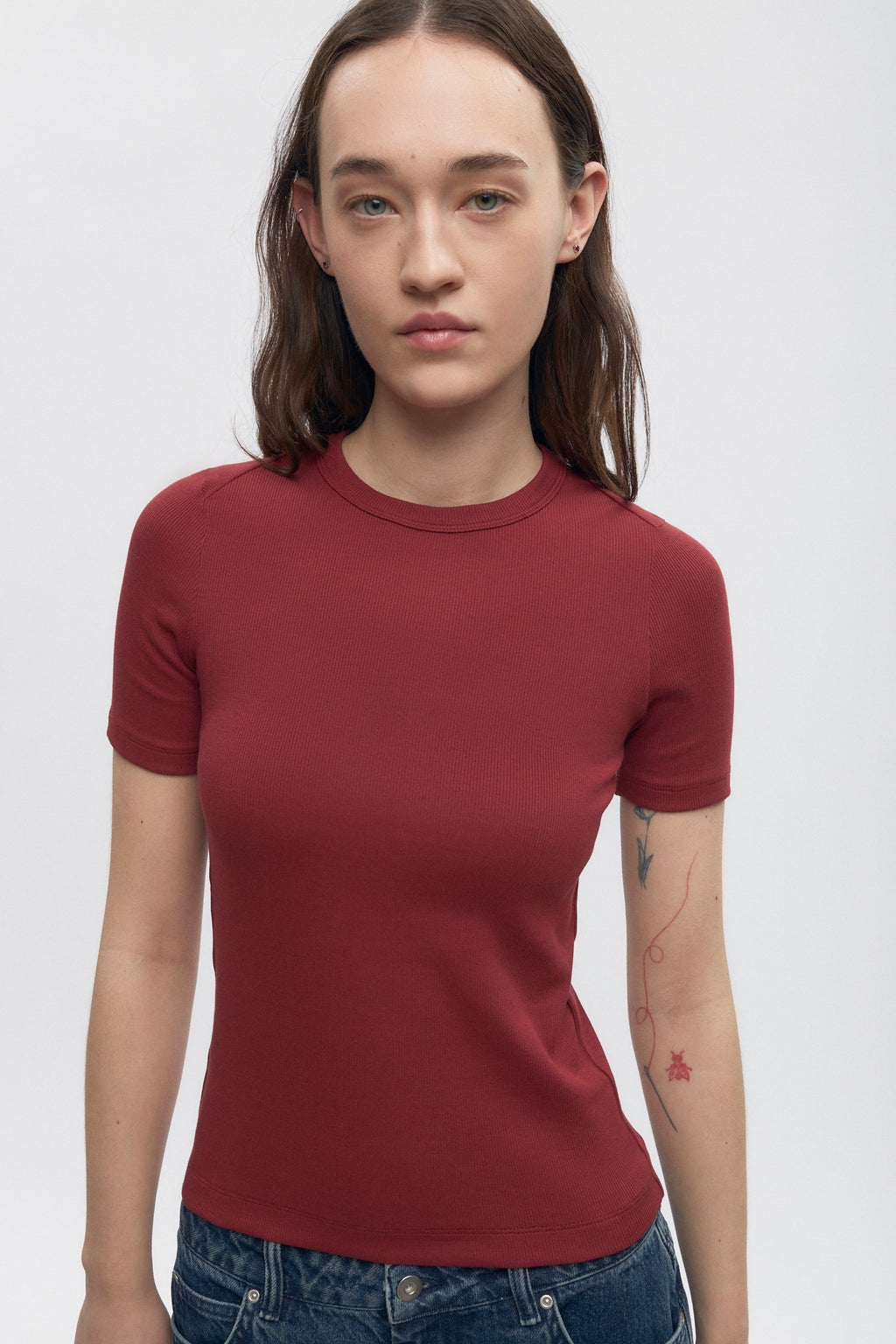 Women's Fitted Rib Tee