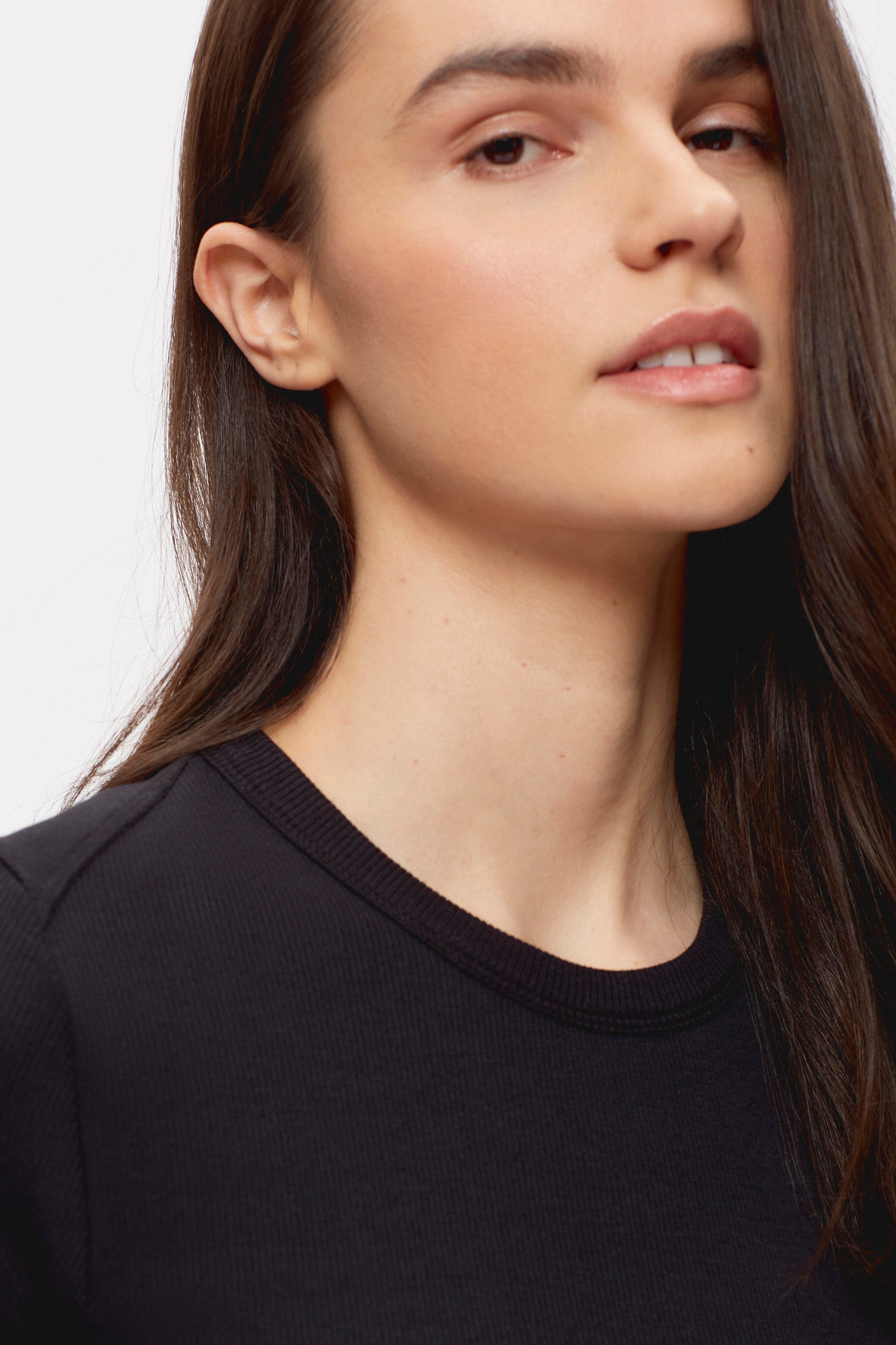 Women's Fitted Rib Tee