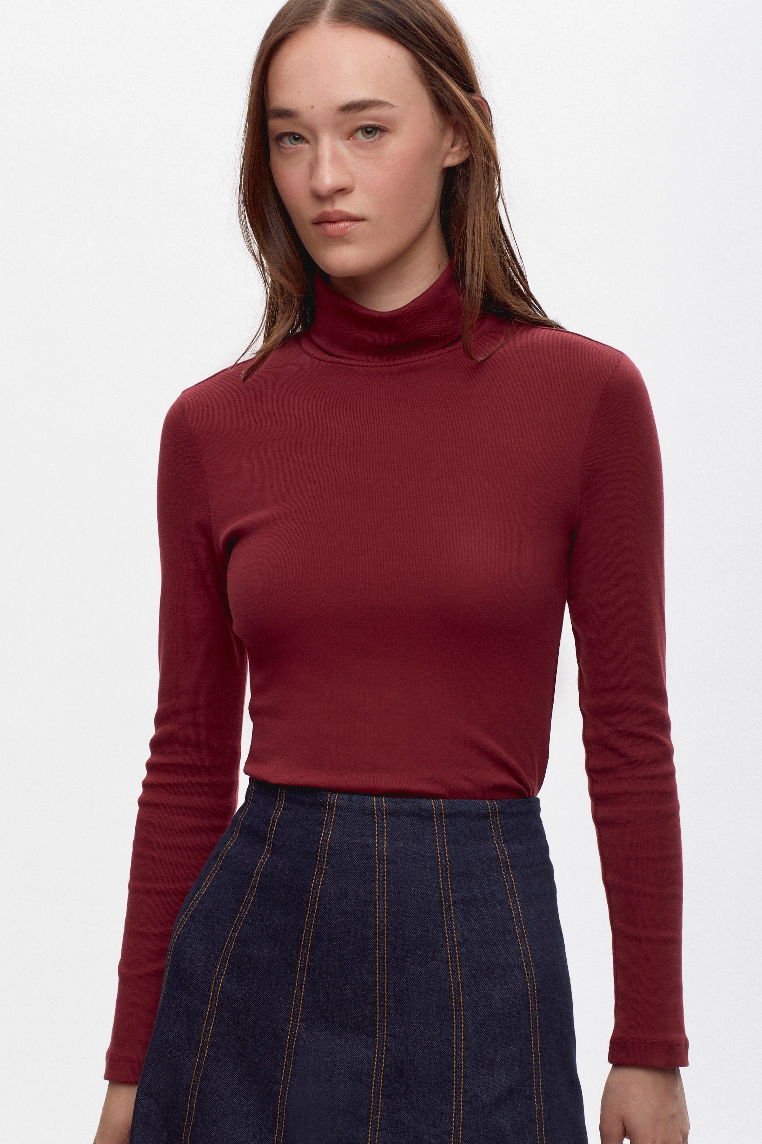 Fitted Turtleneck