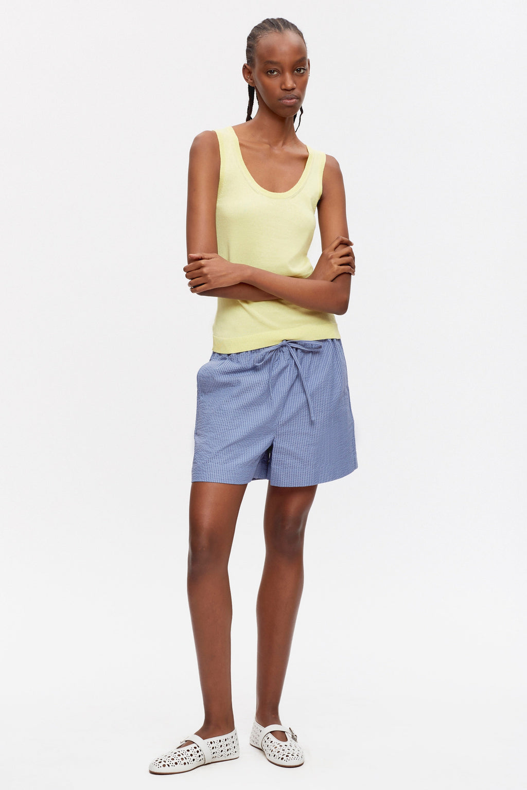 Rembo is 5ft 11in, a regular XS and wearing a XS.