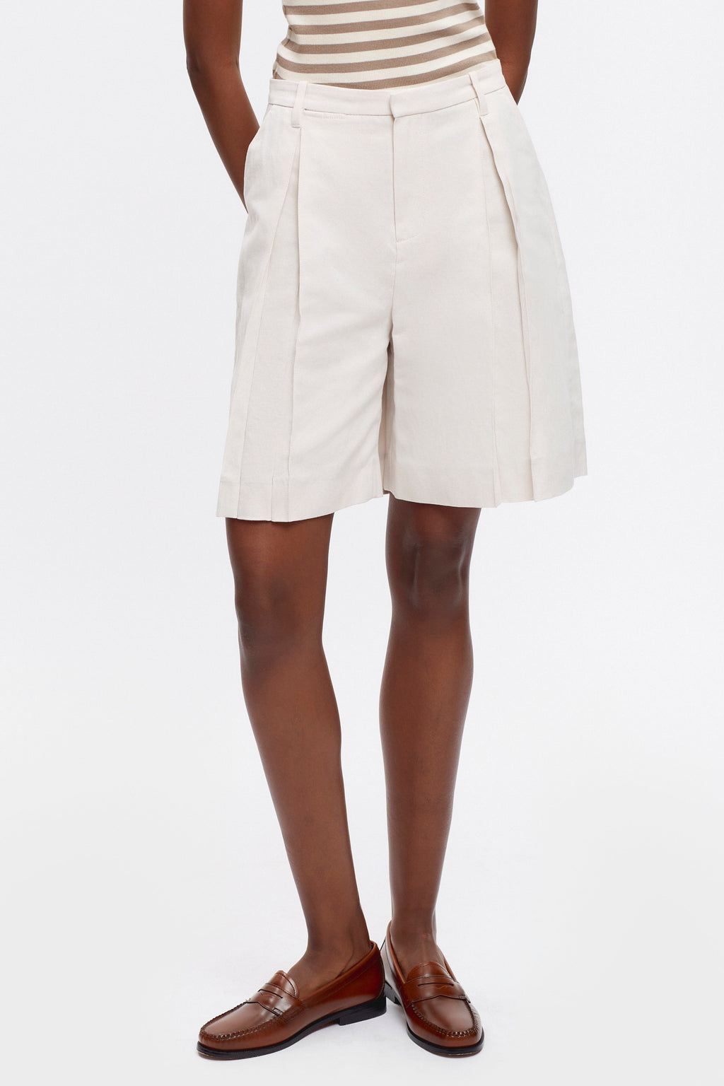 Linen Station Short in Birch