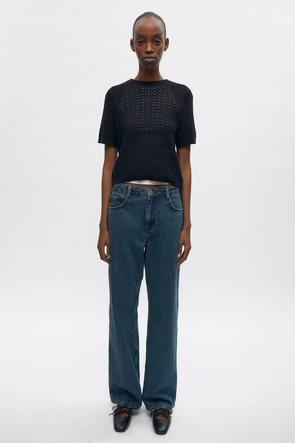 Rembo is 5ft 11in, a regular XS and wearing an S.